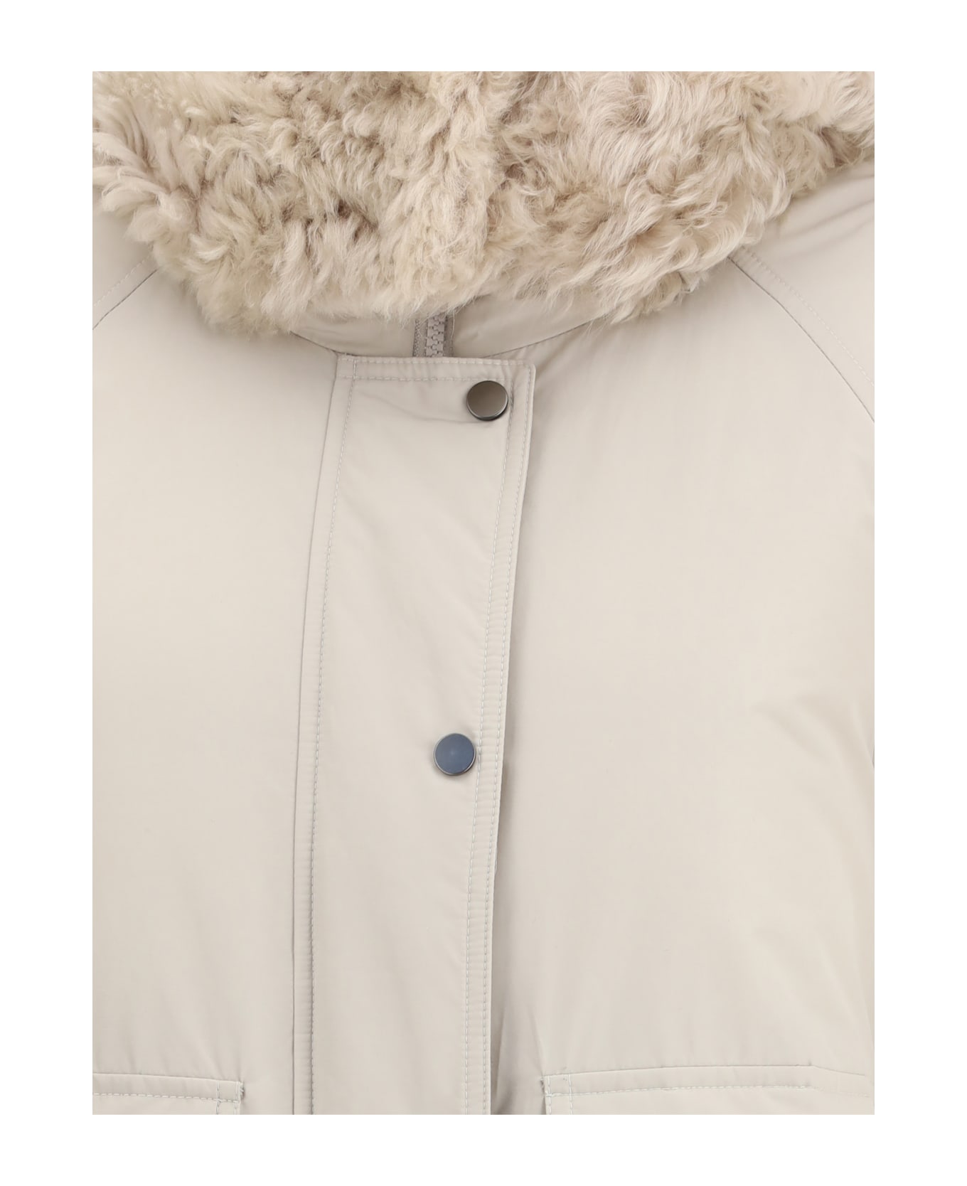 Brunello Cucinelli Techno Cotton Taffeta Parka