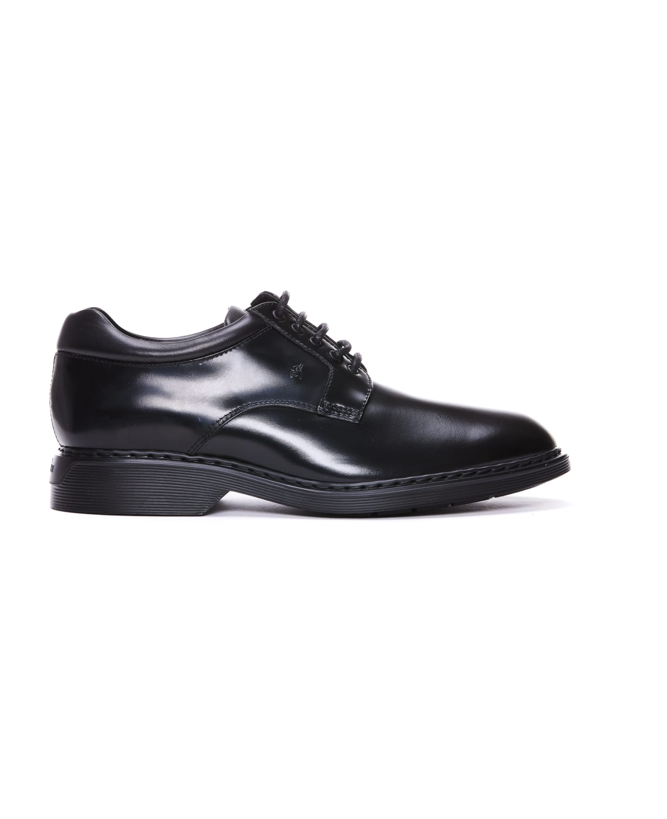 Hogan Laced Up Shoes - Black