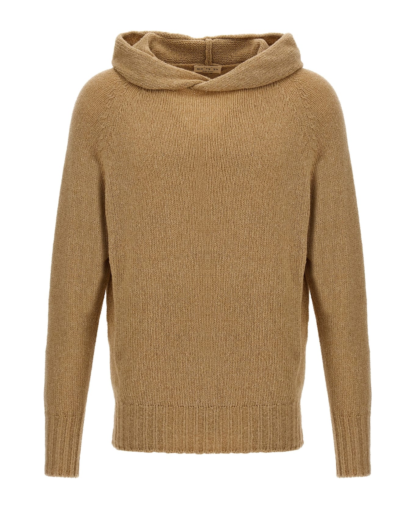 Ma'ry'ya Hooded Sweater - Beige