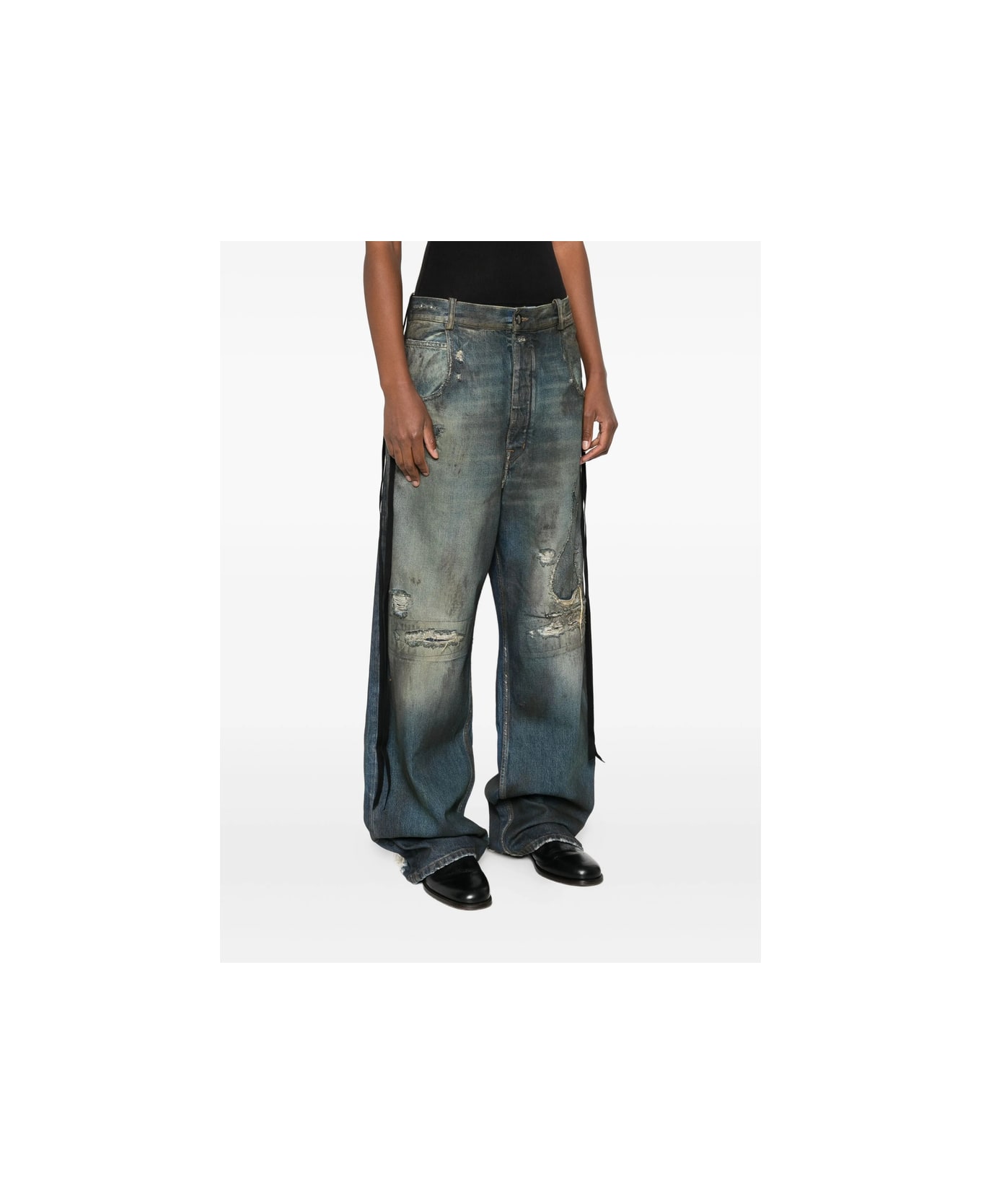 Ann Demeulemeester Pant - BLUE