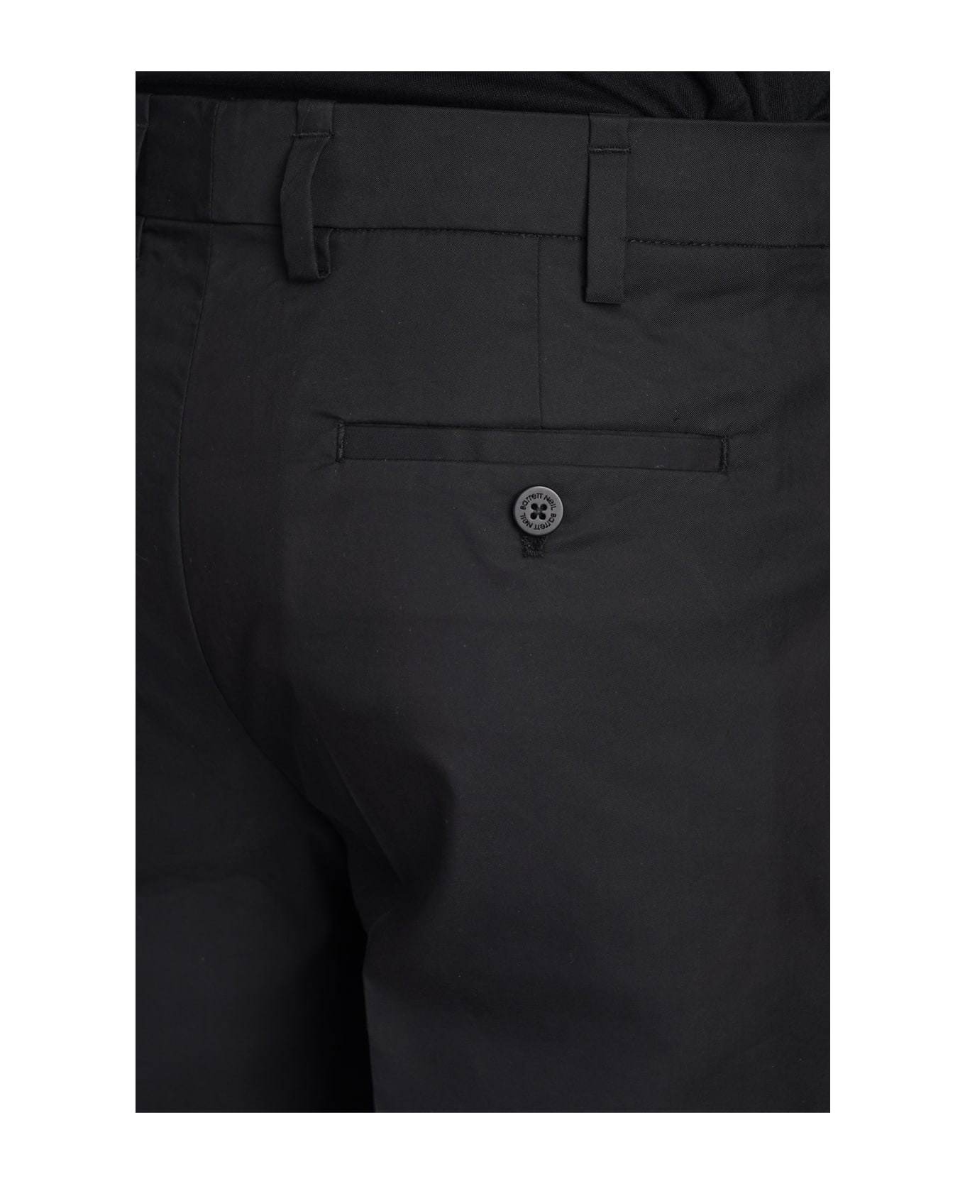 Neil Barrett Pants In Black Polyester - black