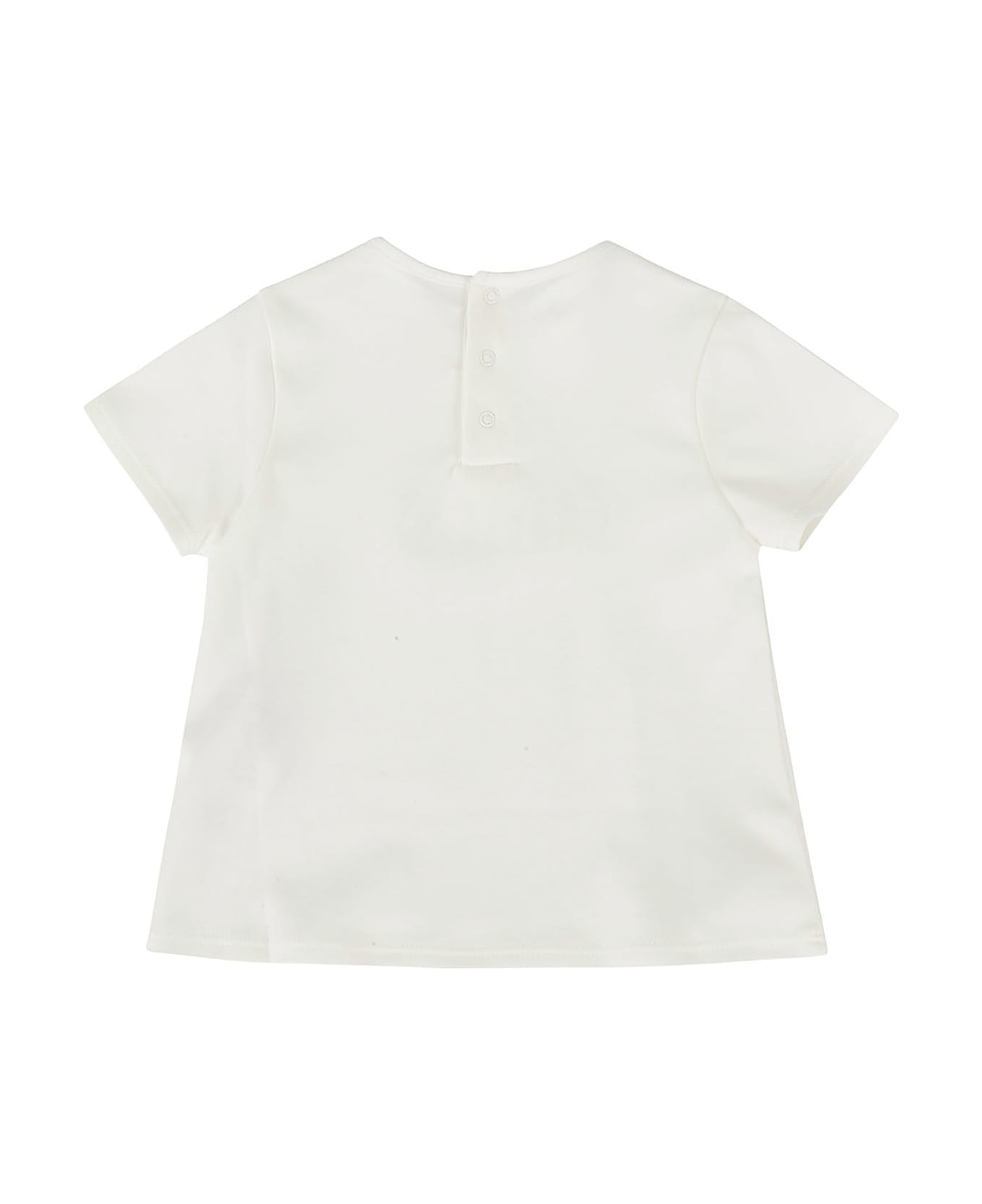 Chloé Tee Shirt - Bianco Sporco Tシャツ＆ポロシャツ
