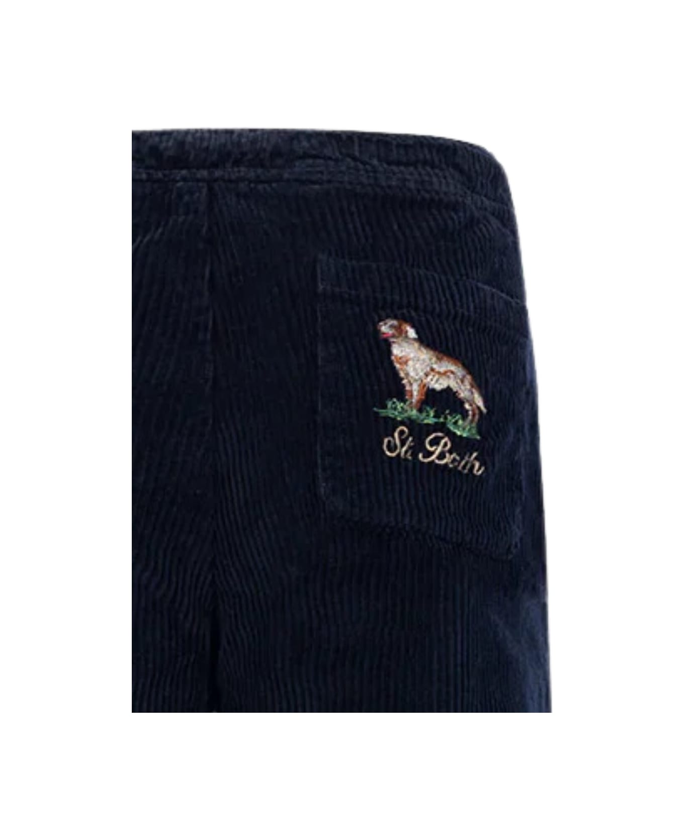 MC2 Saint Barth Kilkenny Pants - Emb Corduroy Sb Country Dog