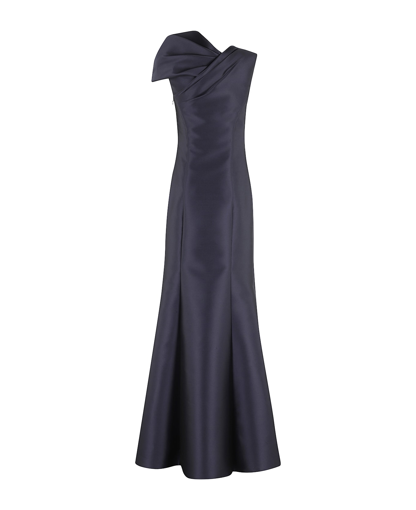 Alberta Ferretti Abito Mikado - Blu