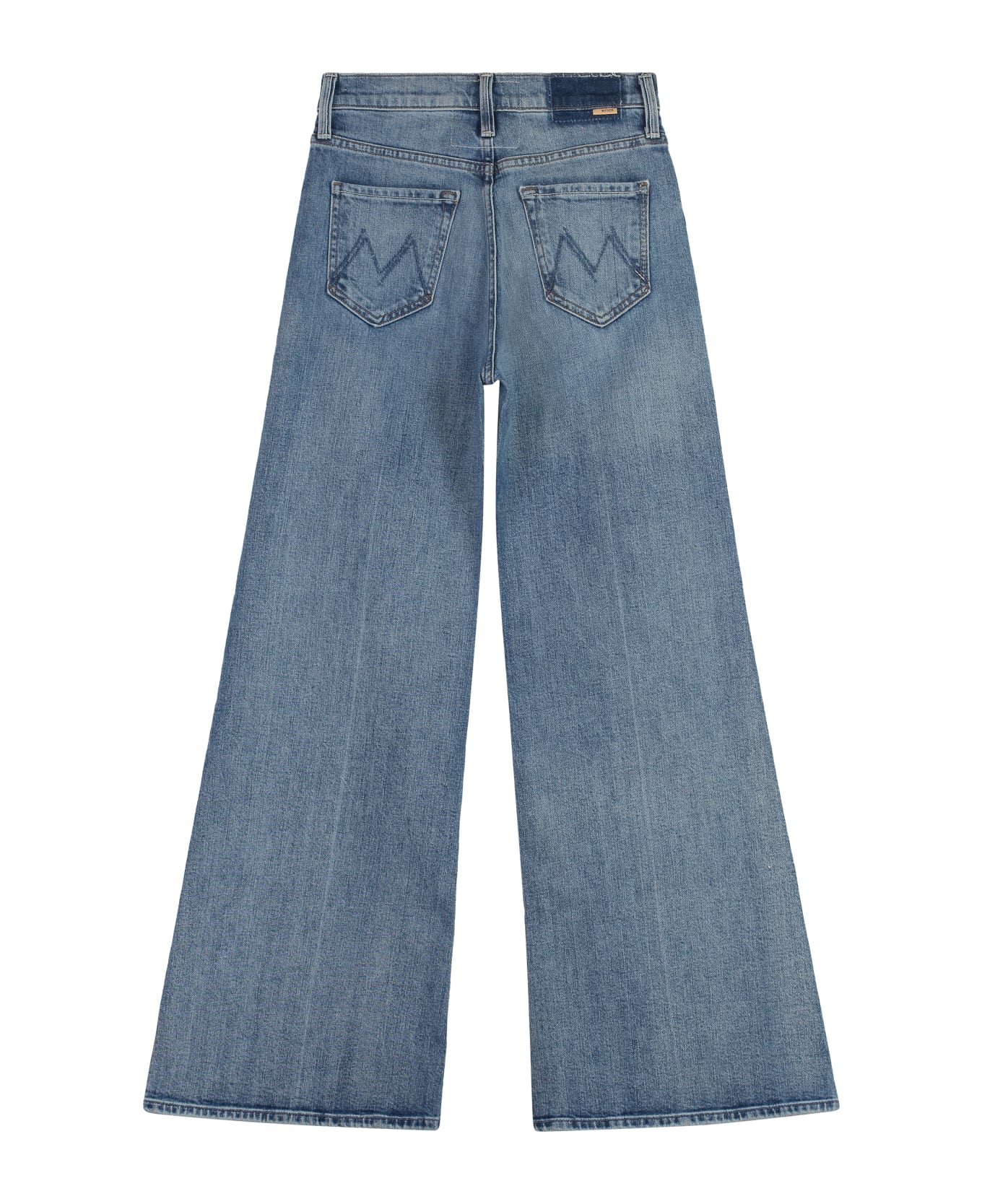 Mother The Fly Cut High-rise Flared Jeans - Denim