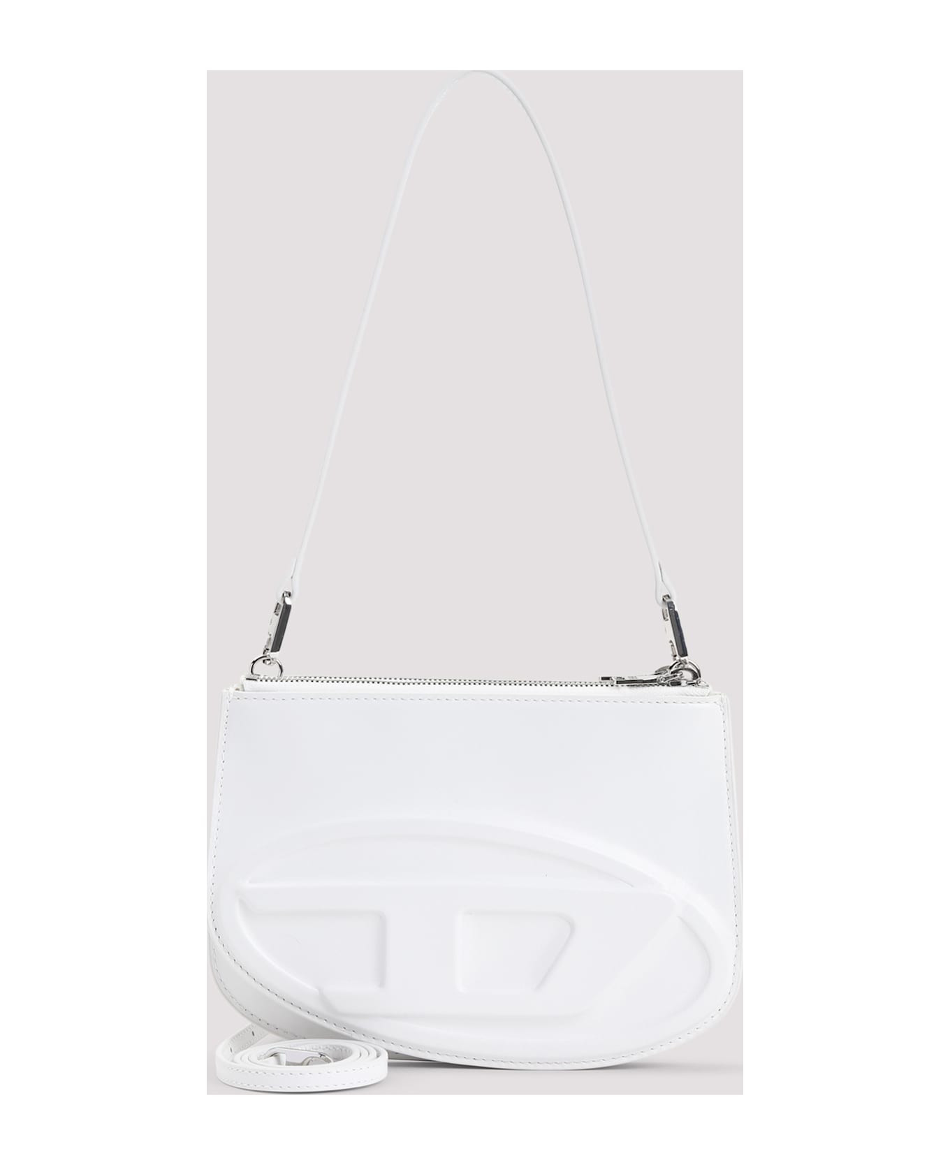 Diesel 1dr Twin Handbag - White