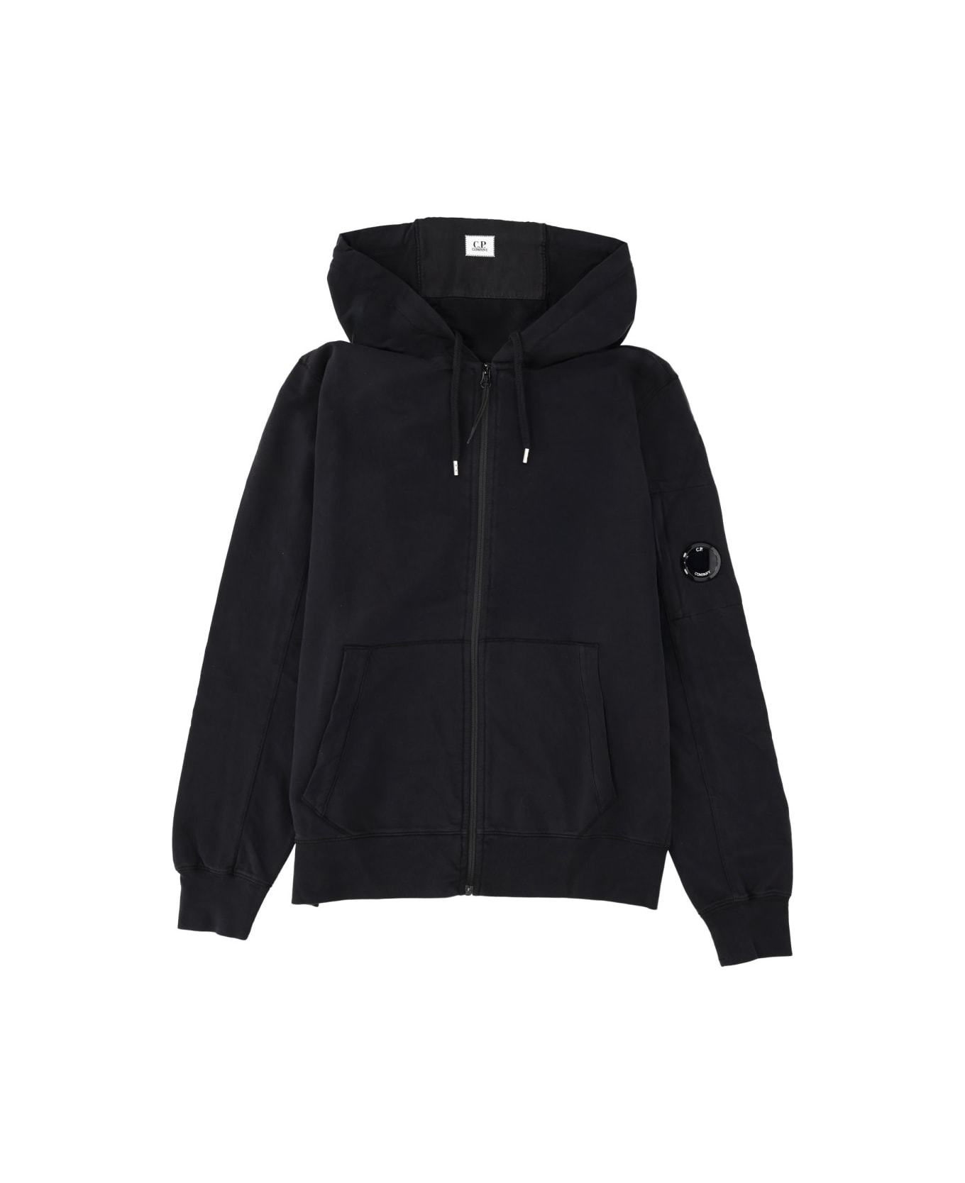 C.P. Company Hoodie - BLACK