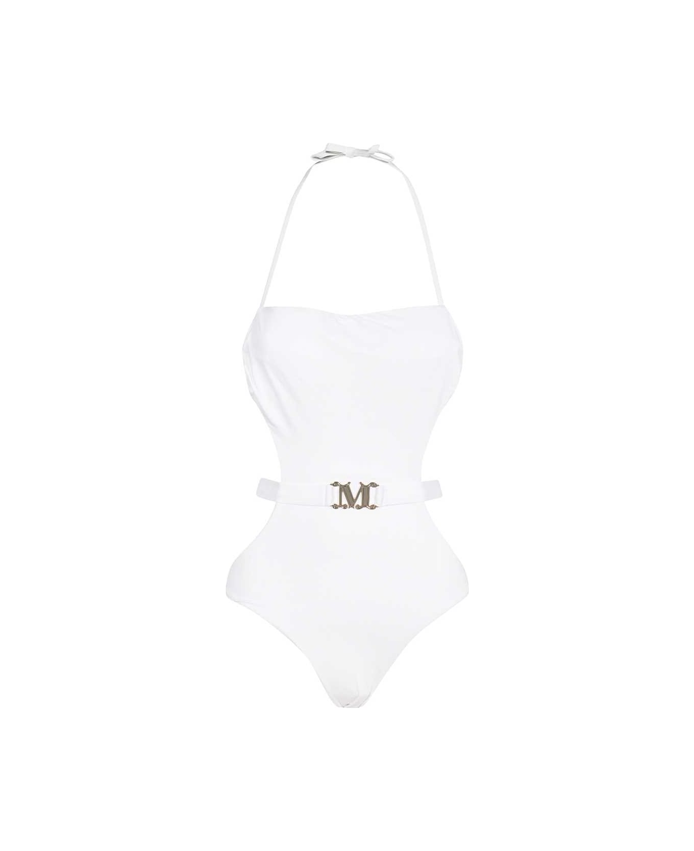 Max Mara One-piece Swimsuit - White