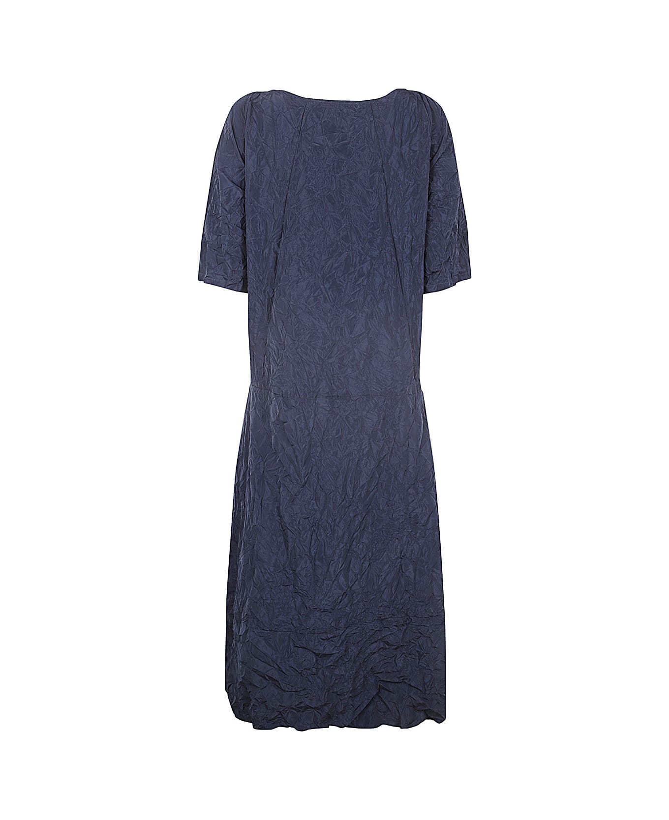 Maria Calderara Oversized Long Dress - Indigo Blue
