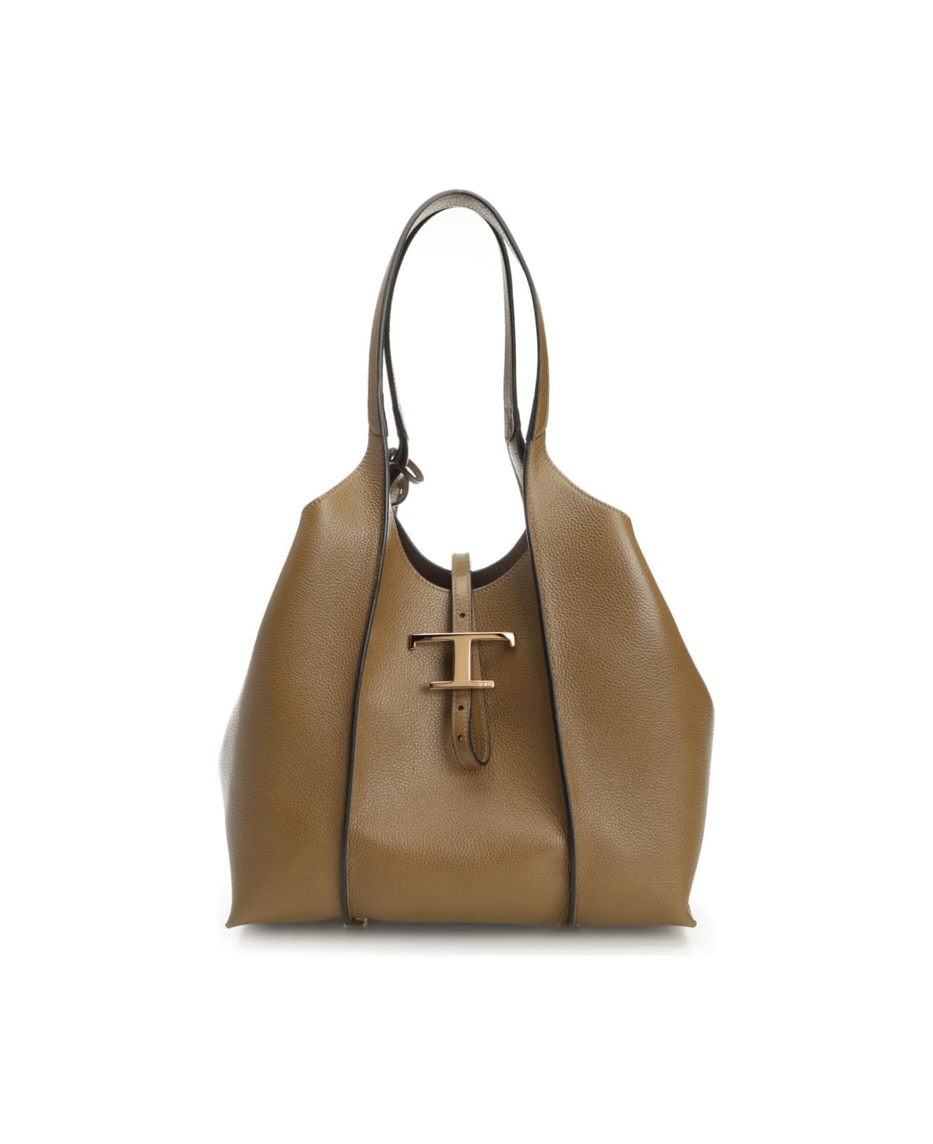 Tod
s 
t Timeless
 Small Shopping Bag - BROWN