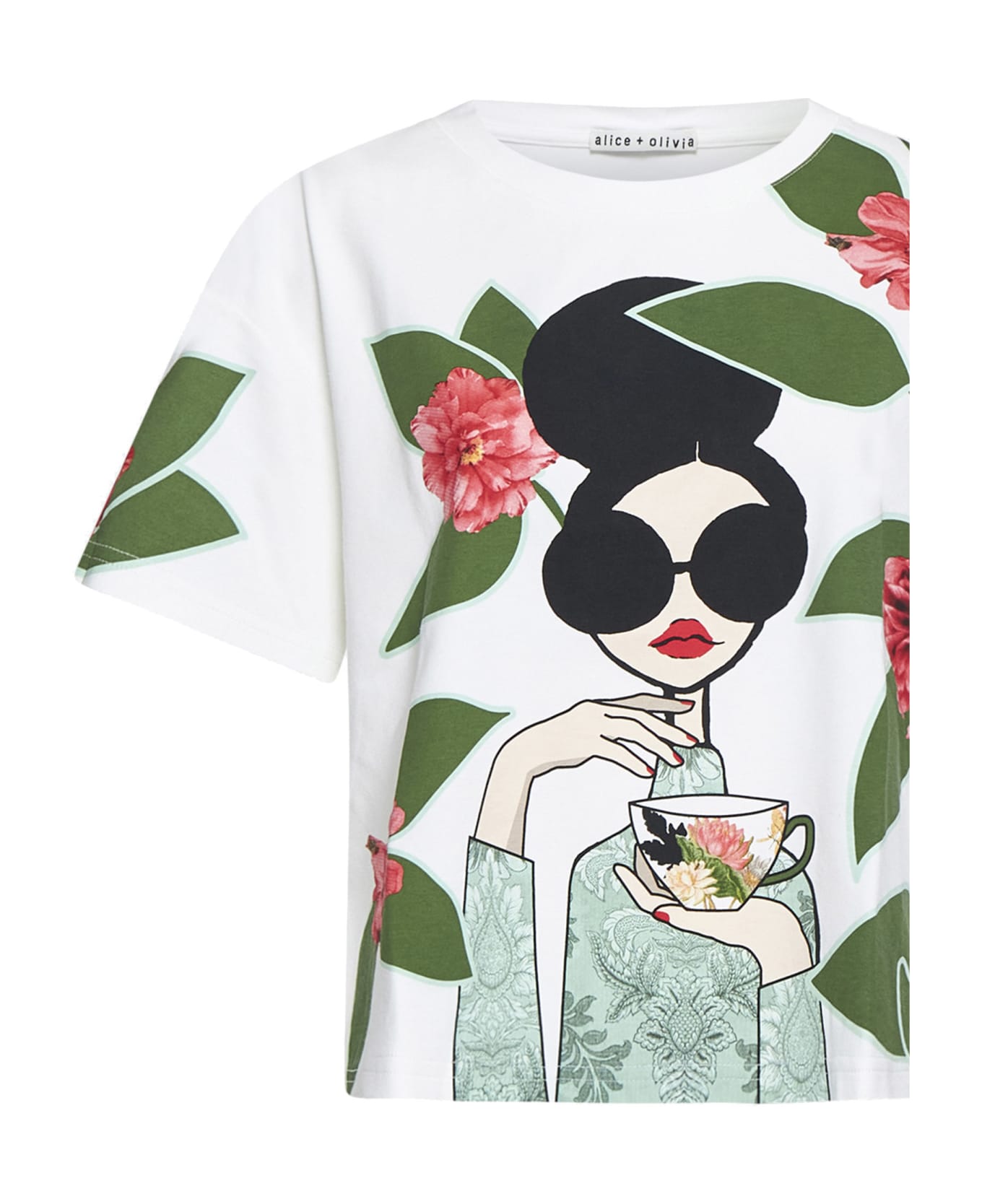 alice +olivia Tシャツ　サイズS アリスオリヴィア Alice+Olivia（Tシャツ(半袖/袖なし)）のフリマアイテム一覧