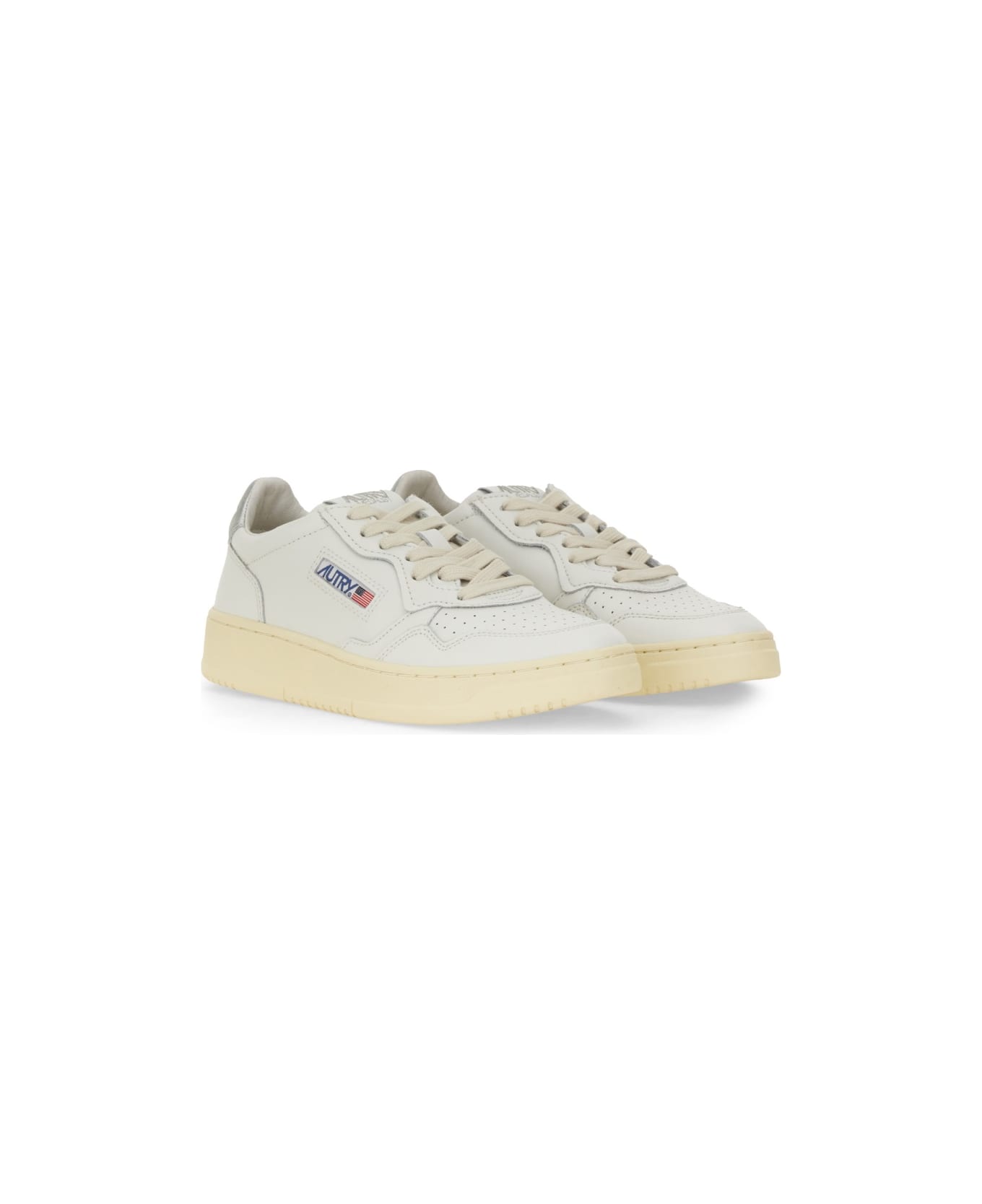 Autry "medalist Low" Sneaker - WHITE