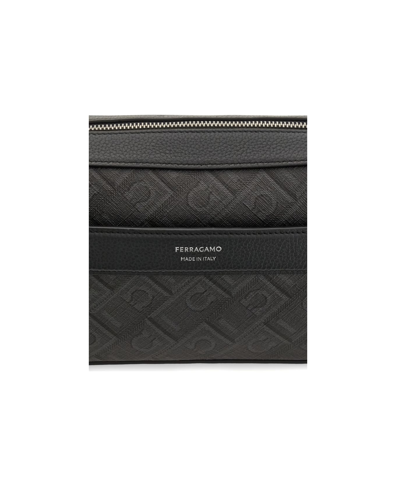 Ferragamo Luggage - BLACK/GREY