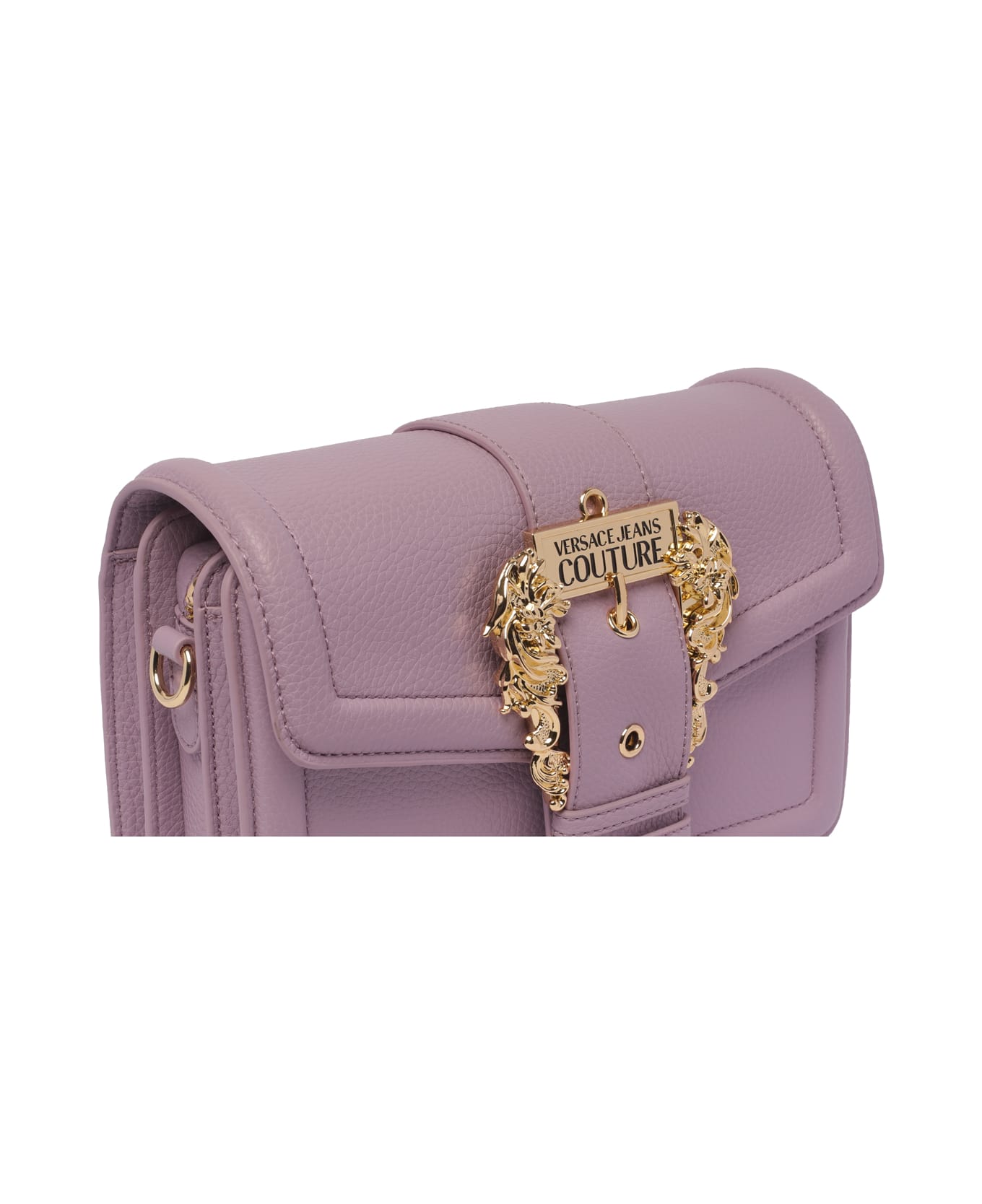 Versace Jeans Couture Logo Couture Crossbody Bag - Lilla