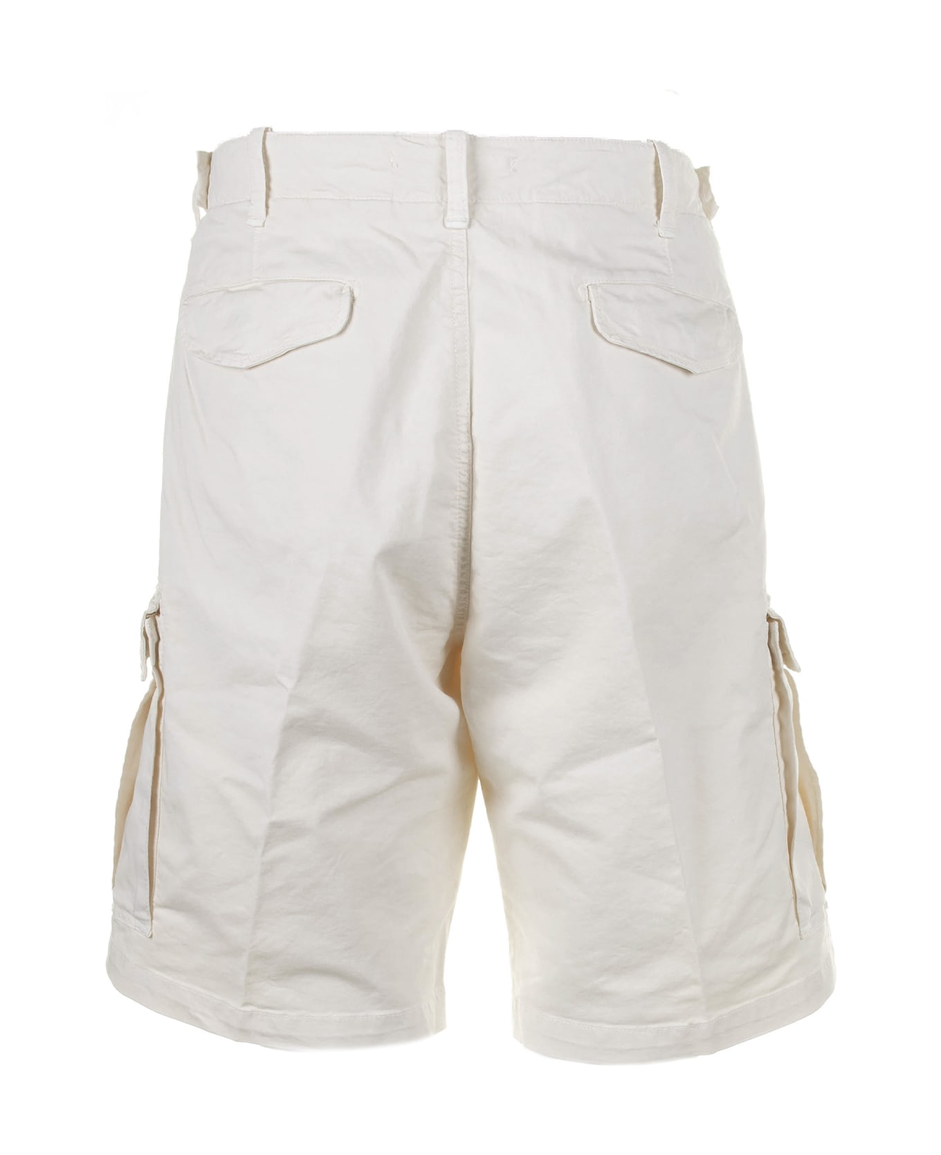 Myths Cream Men's Bermuda Shorts - PANNA