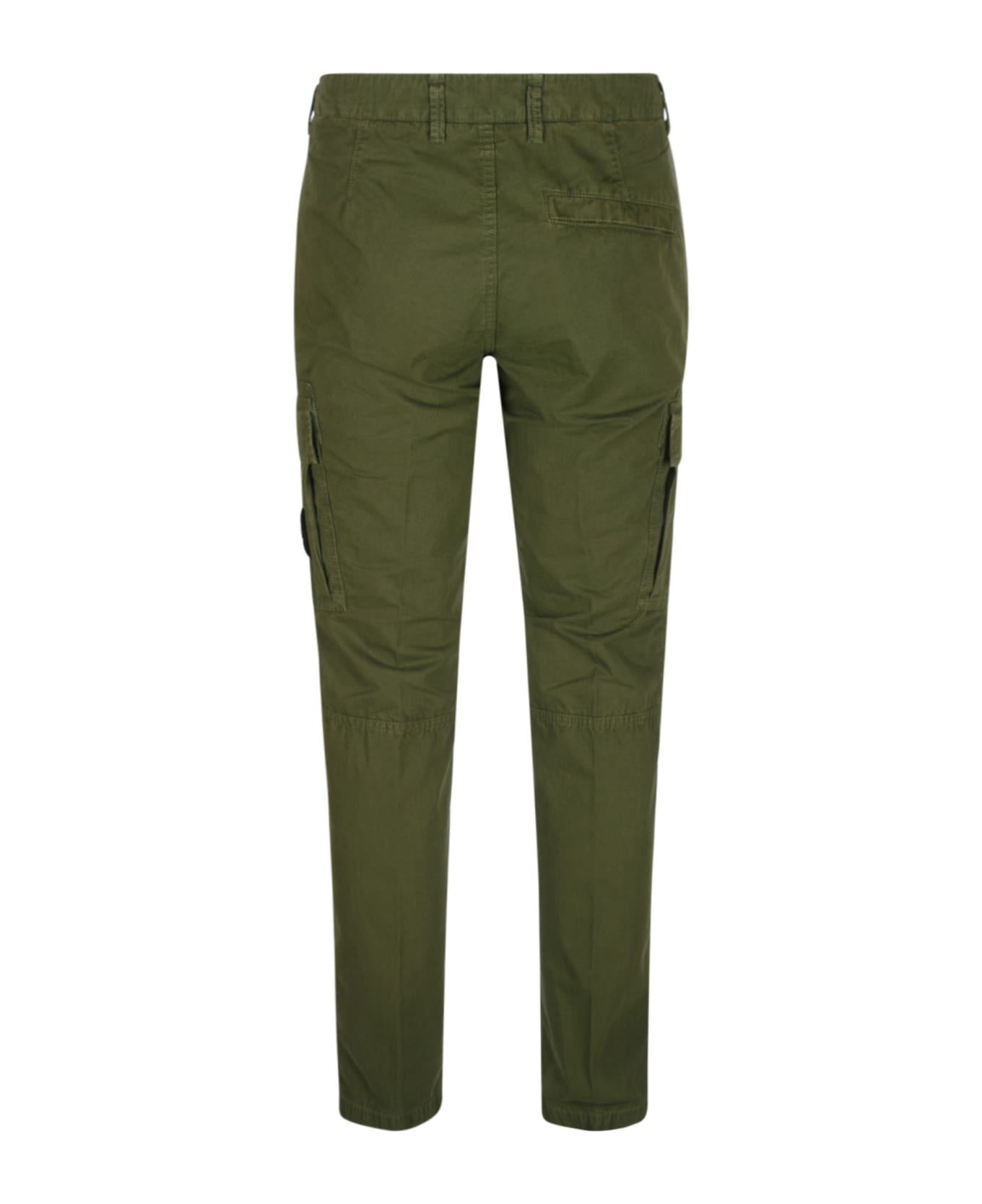 Stone Island Cargo Buttoned Trousers - V0158