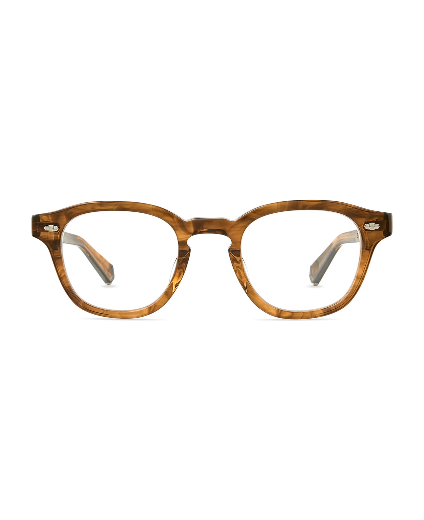 Mr. Leight James C Marbled Rye-white Gold Glasses - Marbled Rye-White Gold