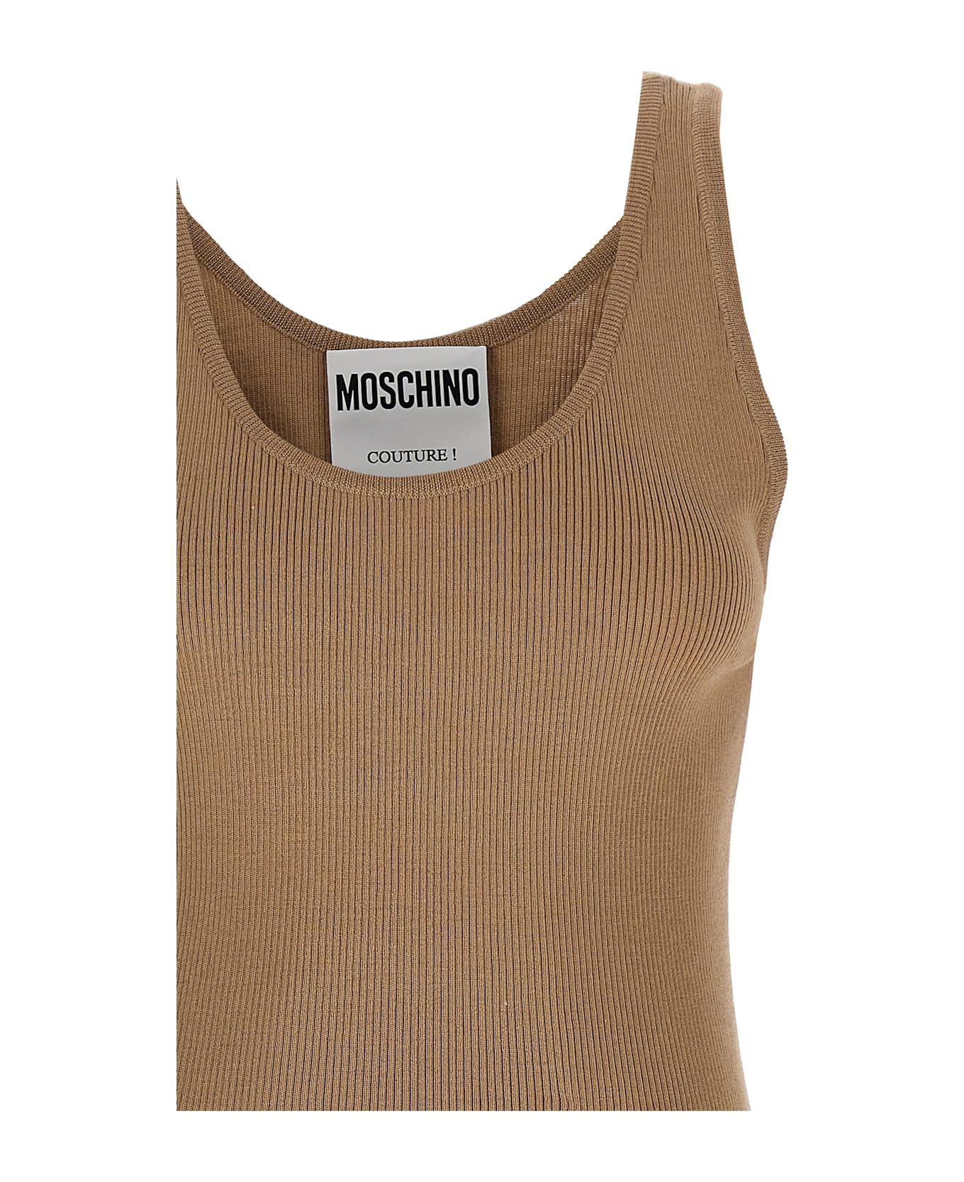Moschino Knit Top - Beige