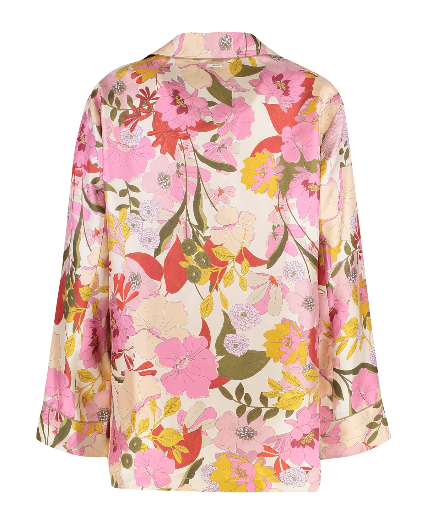 
S Max Mara Alan Printed Silk Shirt - Multicolor