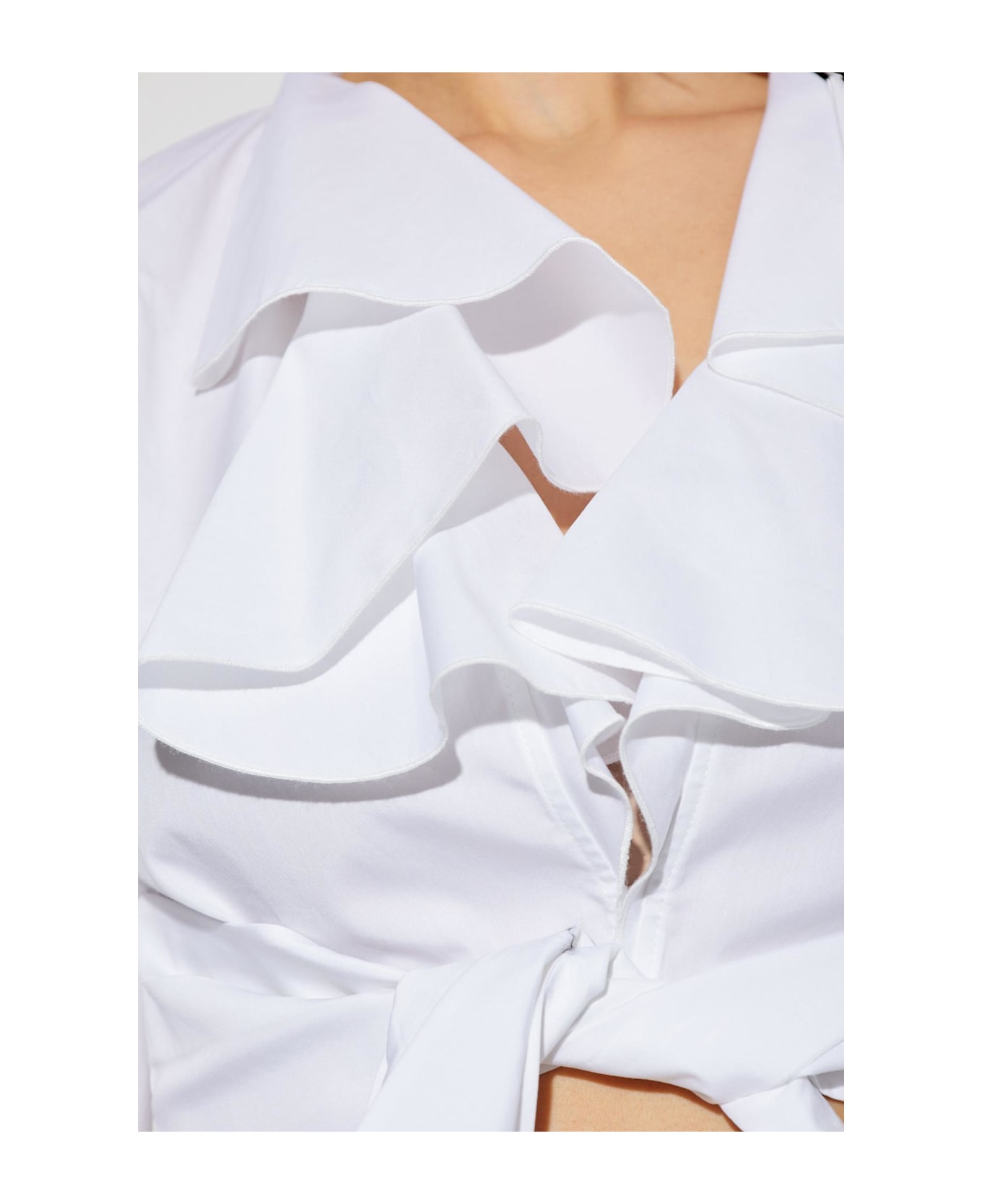 Balmain Short Shirt - White
