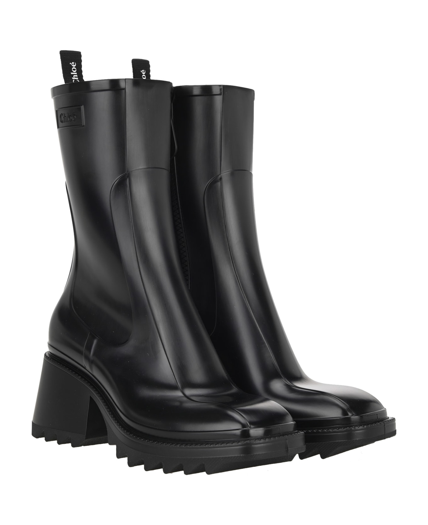 Chloé Chloe
 Betty Rain Boots - BLACK