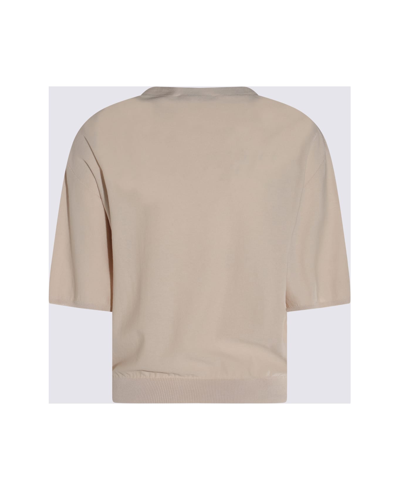 Antonelli Beige Linen T-shirt