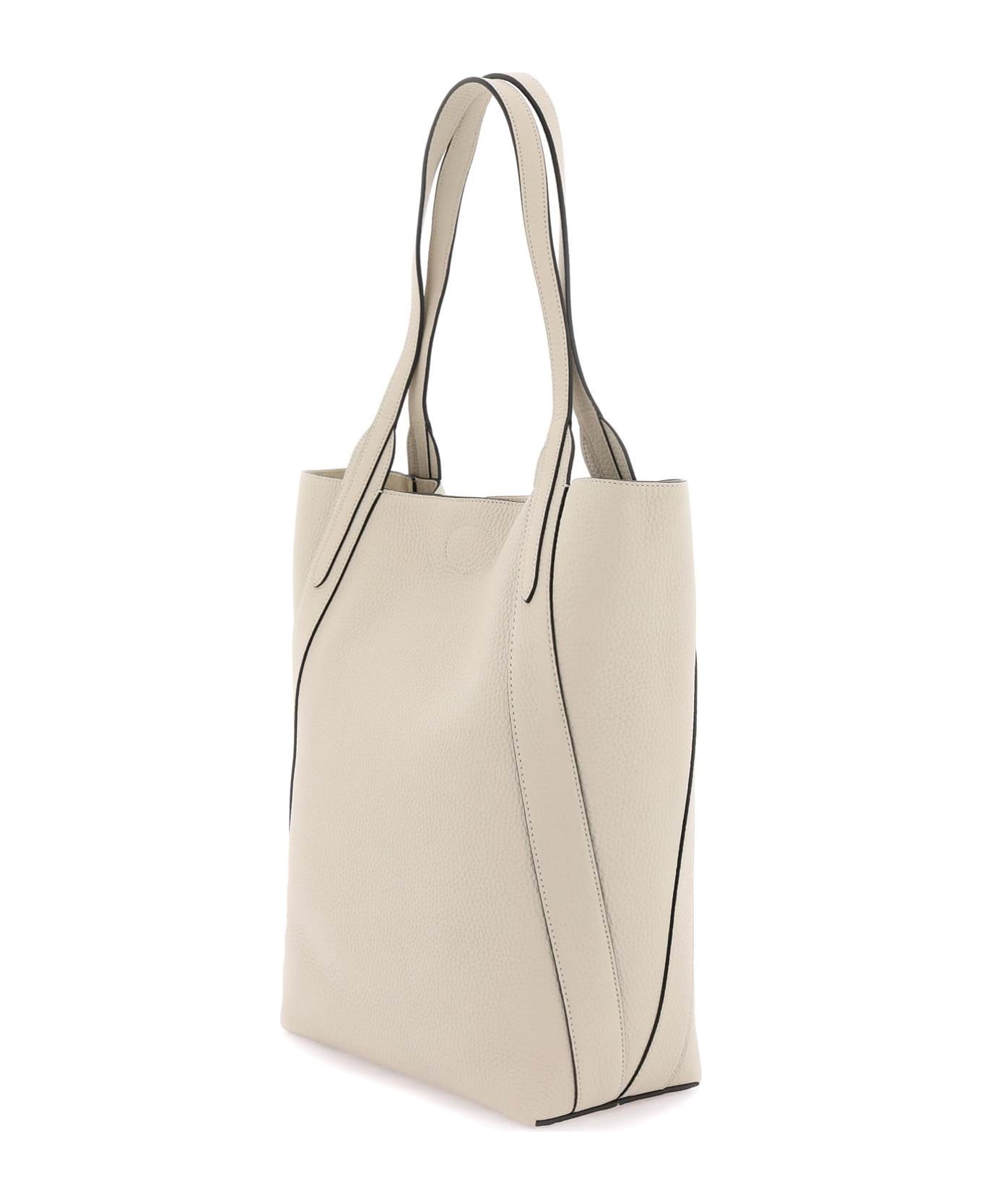 Mulberry Grained Leather Bayswater Tote Bag - CHALK