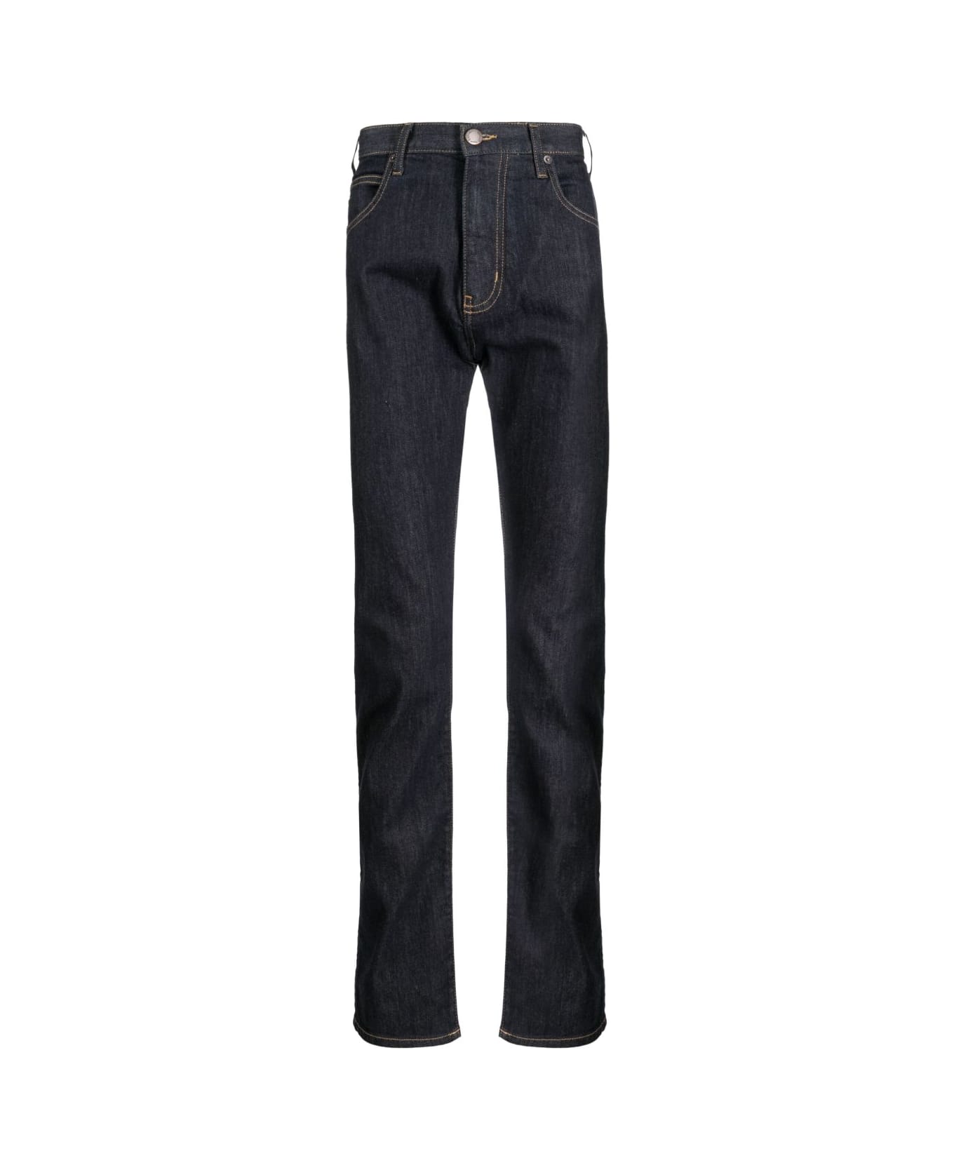 Emporio Armani Regular Fit Denim Jeans - Blue