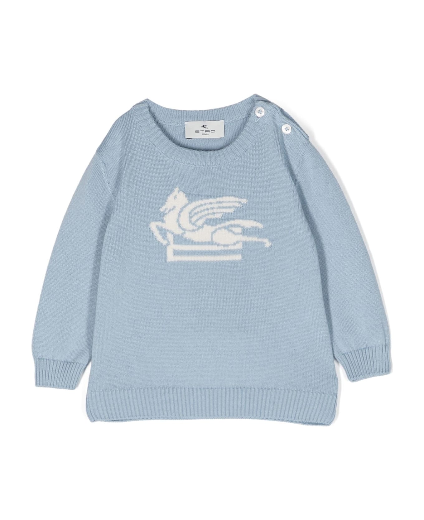 Etro Sweaters Clear Blue - Clear Blue