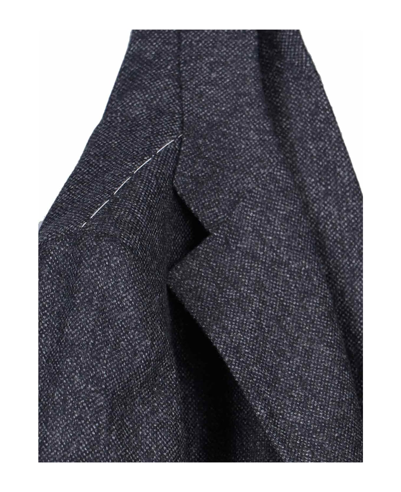 Cesare Attolini Single-breasted Virgin Wool Blazer - Gray