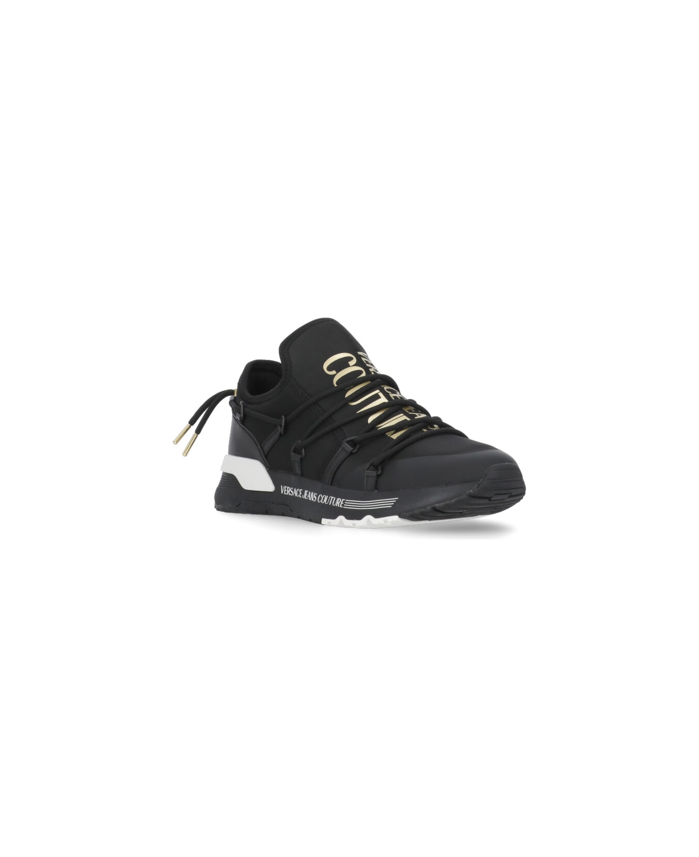 Versace Jeans Couture Dynamic Sneakers - Black スニーカー