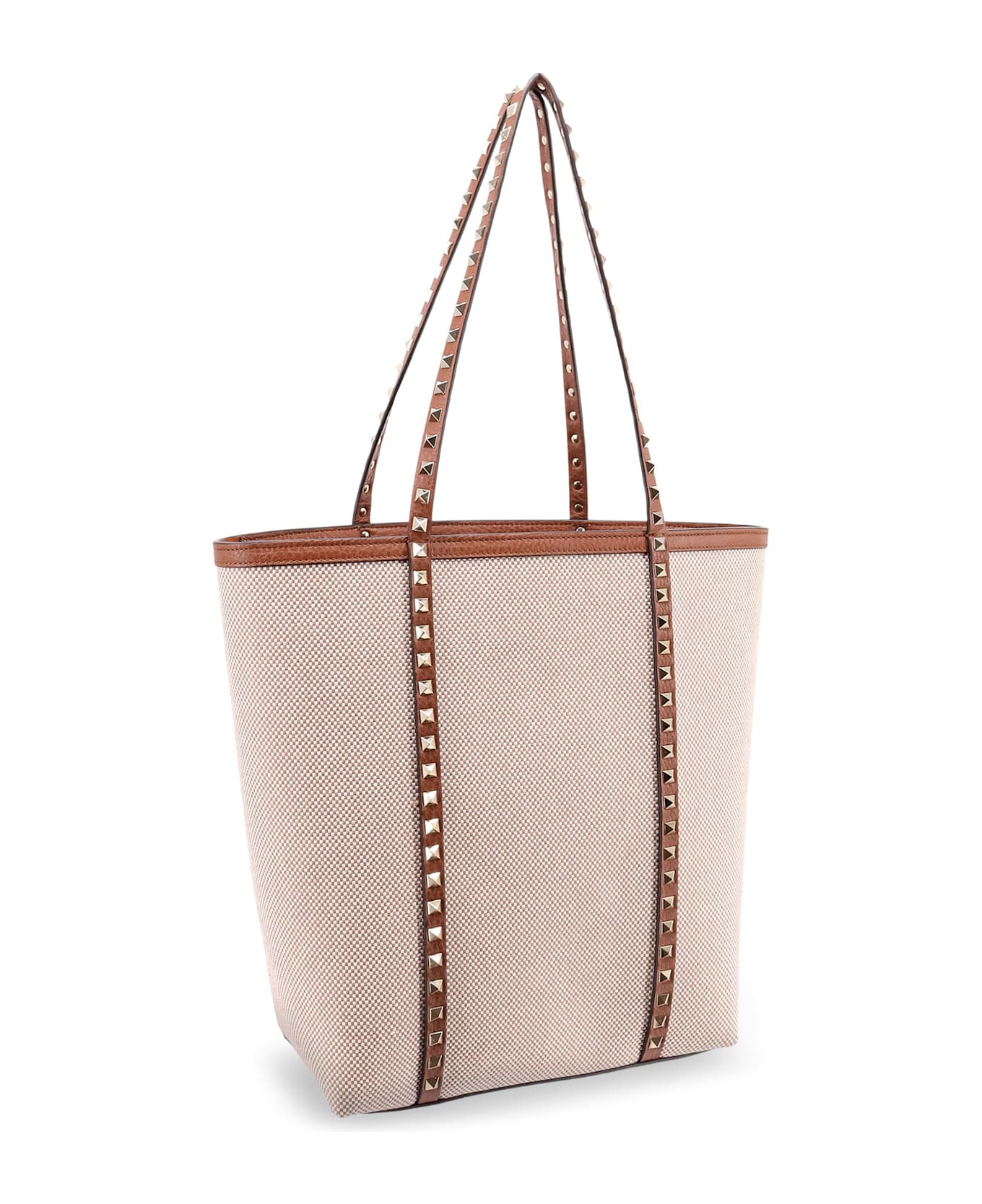 Valentino Garavani Rockstud Tote Bag - Brown