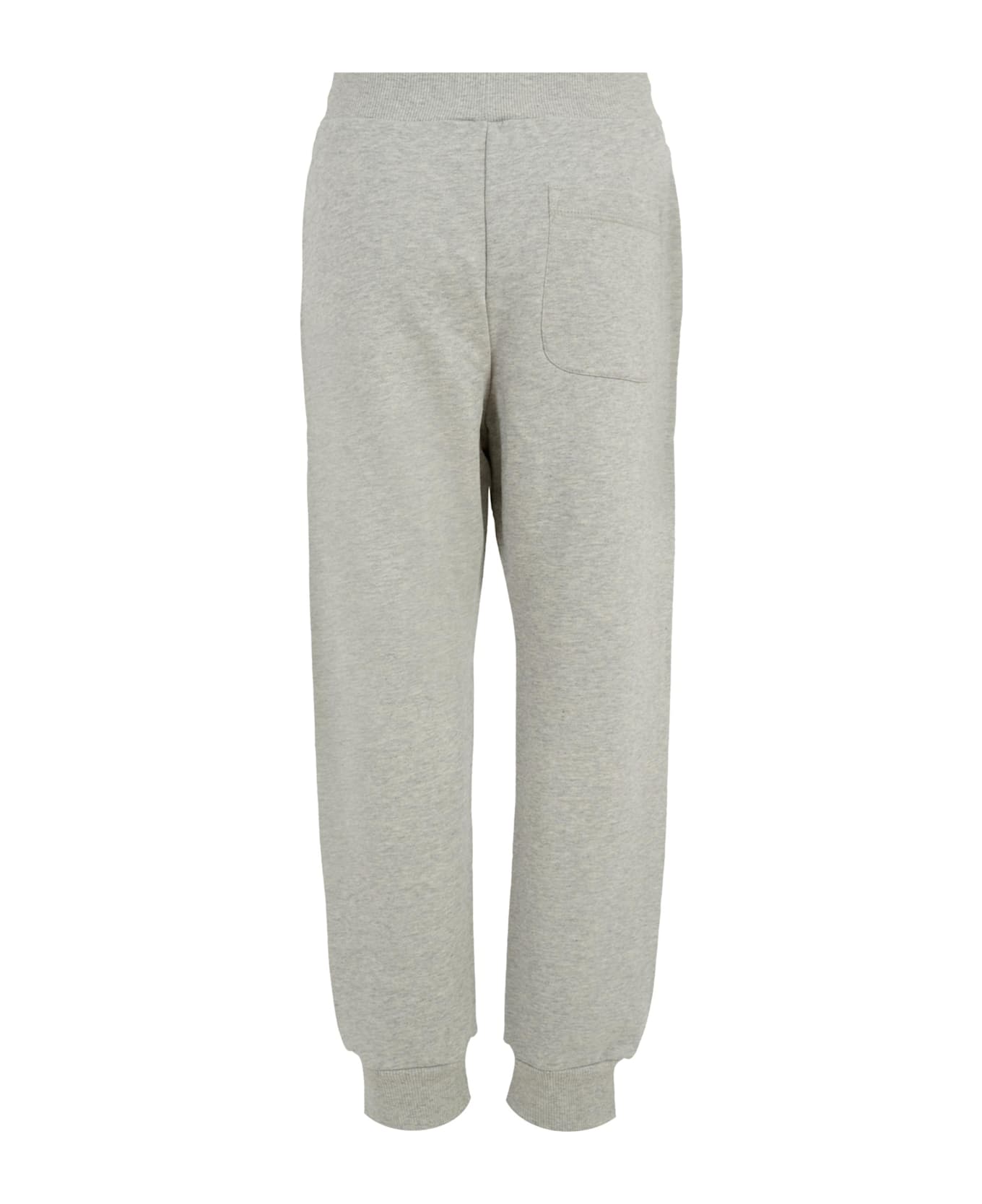 Kenzo Kids Grey Trousers For Girl With Logo - Grey
