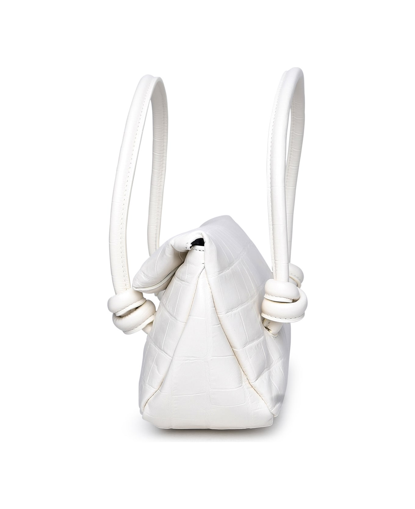 Jil Sander White Leather Bag - White トートバッグ