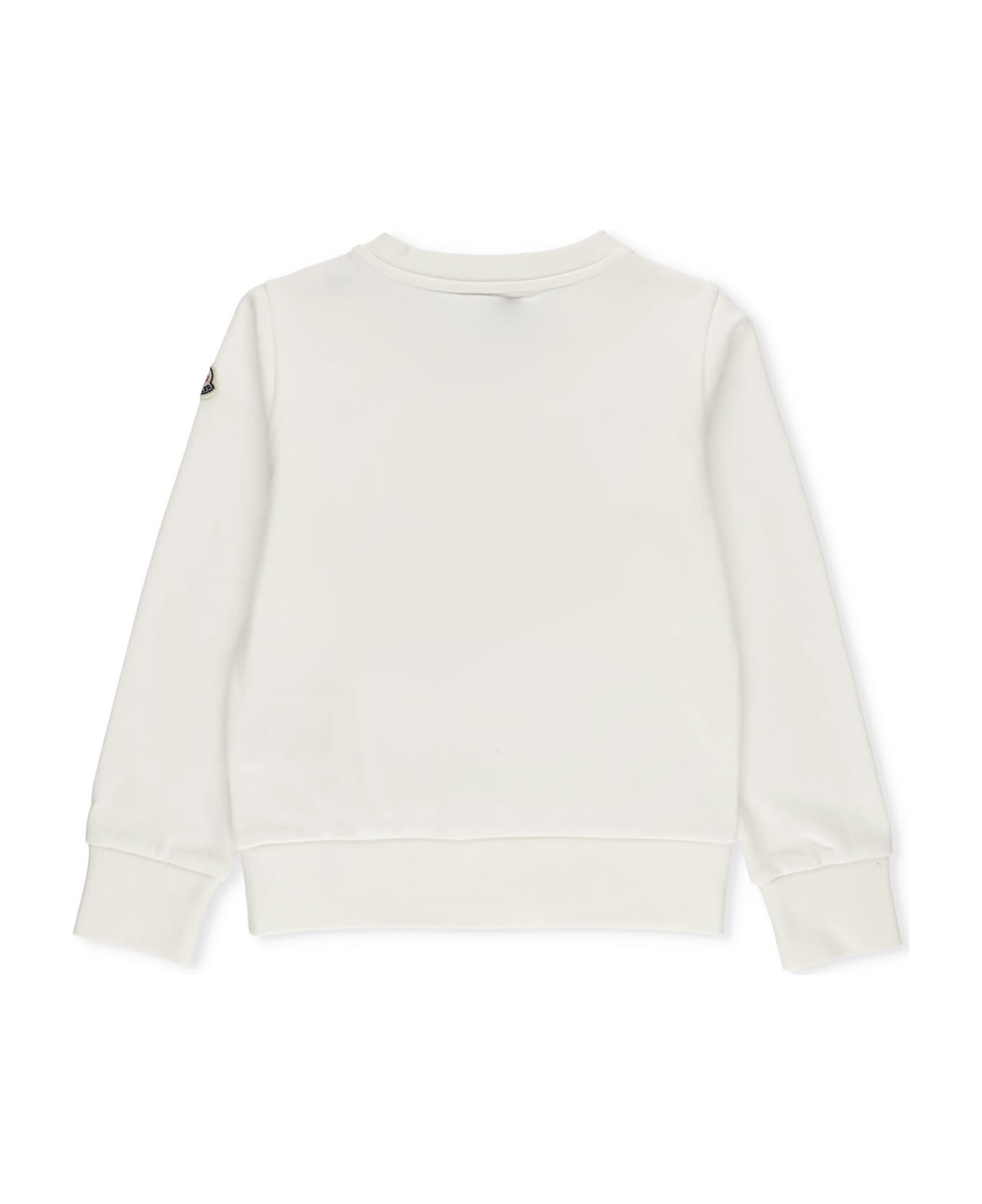 Moncler Sweatshirt With Logo - White