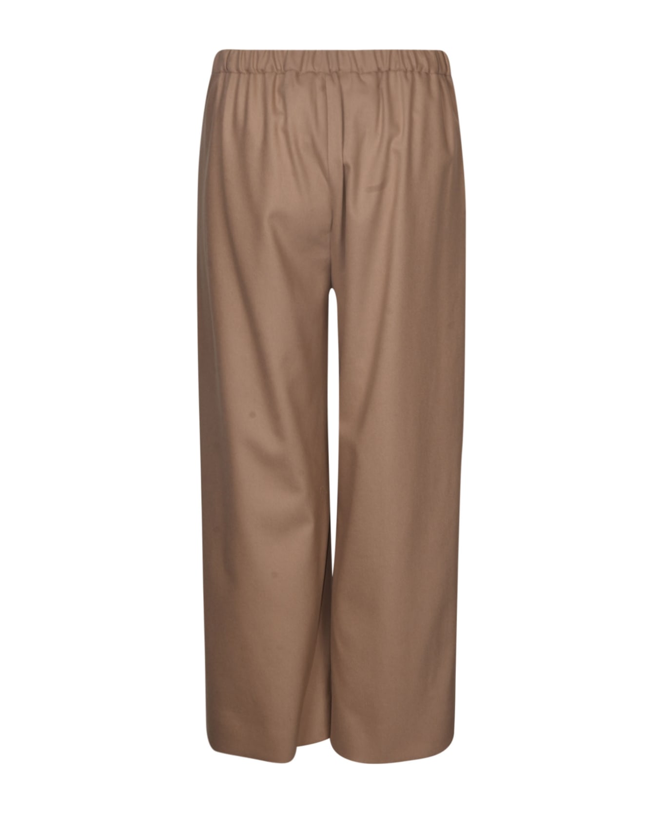 'S Max Mara Floria Stretch Wool Trousers - BEIGE