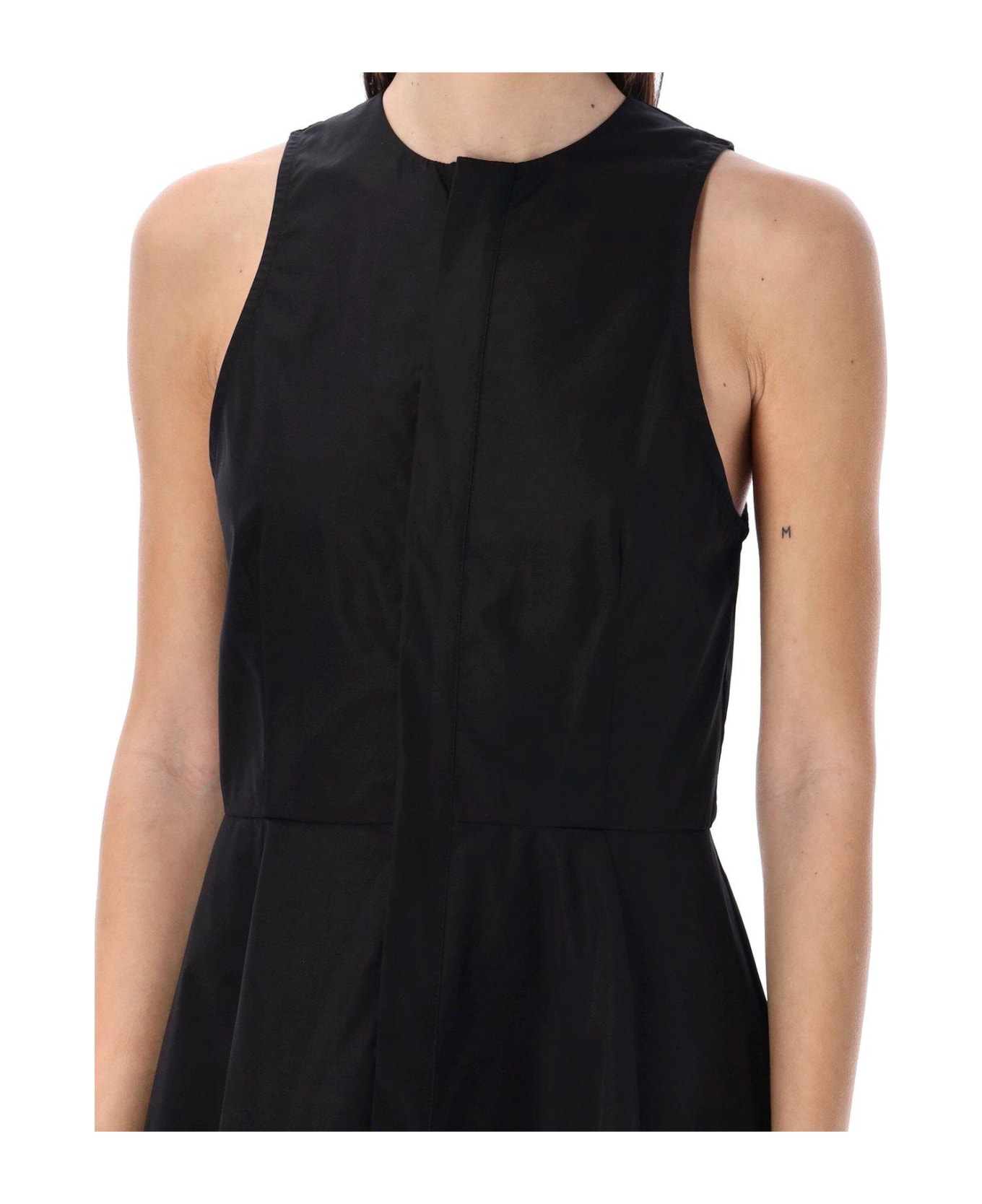 Ami Alexandre Mattiussi Paris Sleeveless Mini Dress - BLACK ワンピース＆ドレス