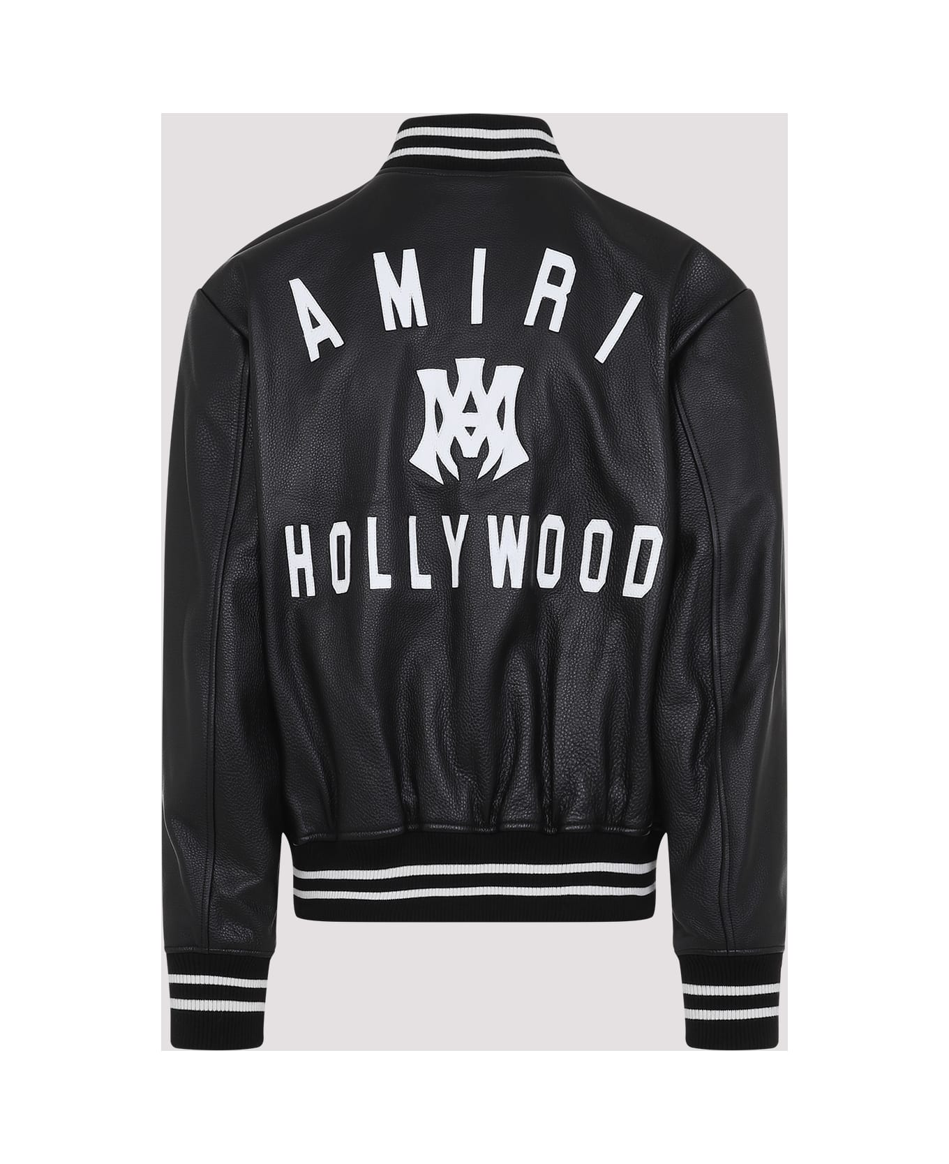AMIRI Hollywood Leather Bomber - Black