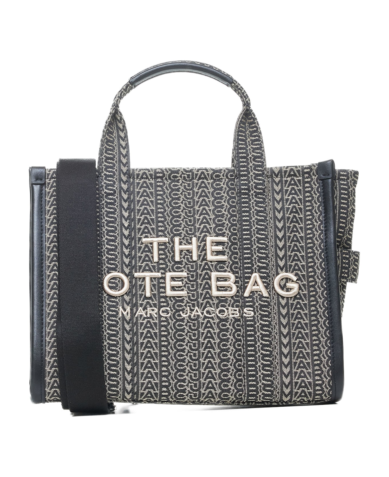 Marc Jacobs The Monogram Medium Tote Bag - Beige multi