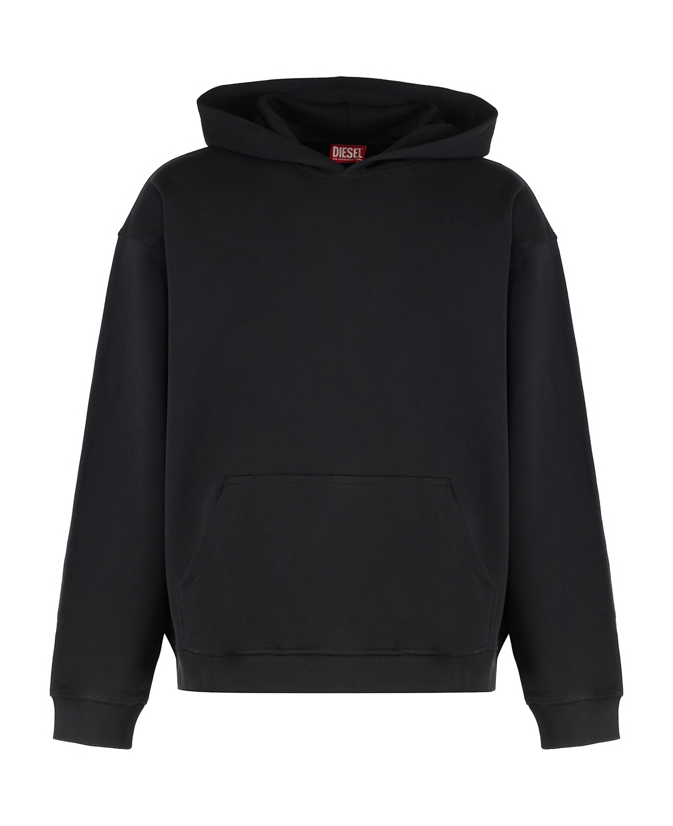 Diesel S-boxt Cotton Hoodie - black
