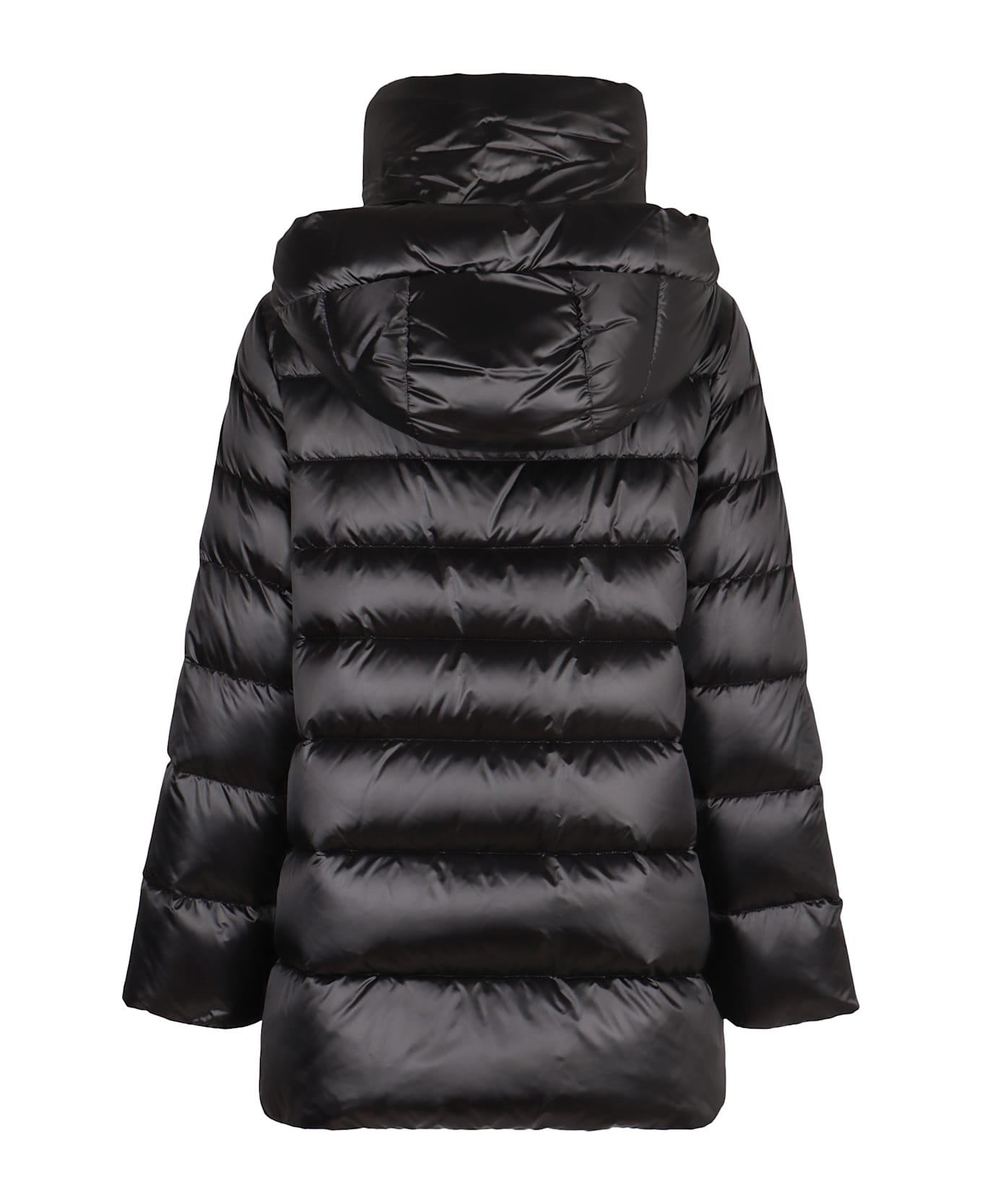 Moorer Natalia Down Jacket With Hood - black