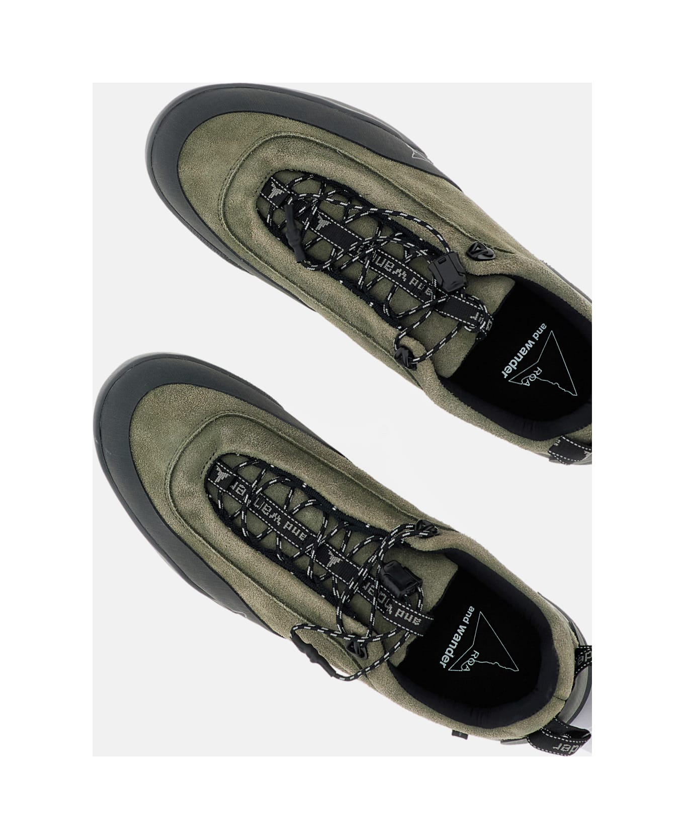 ROA X And Wander Cingino Hiking Sneakers - Green