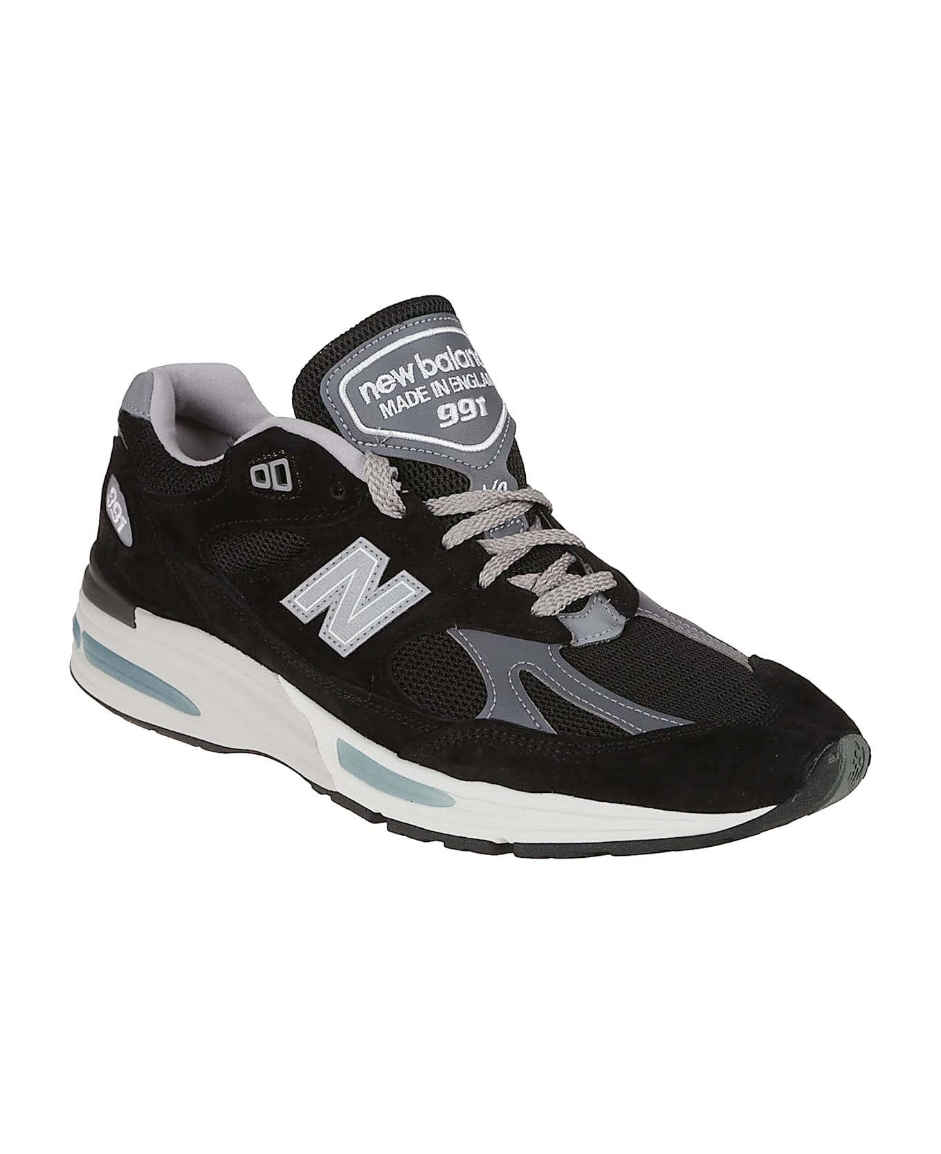 New Balance 991v2 Sneakers - Black/smoked Pearl/silver