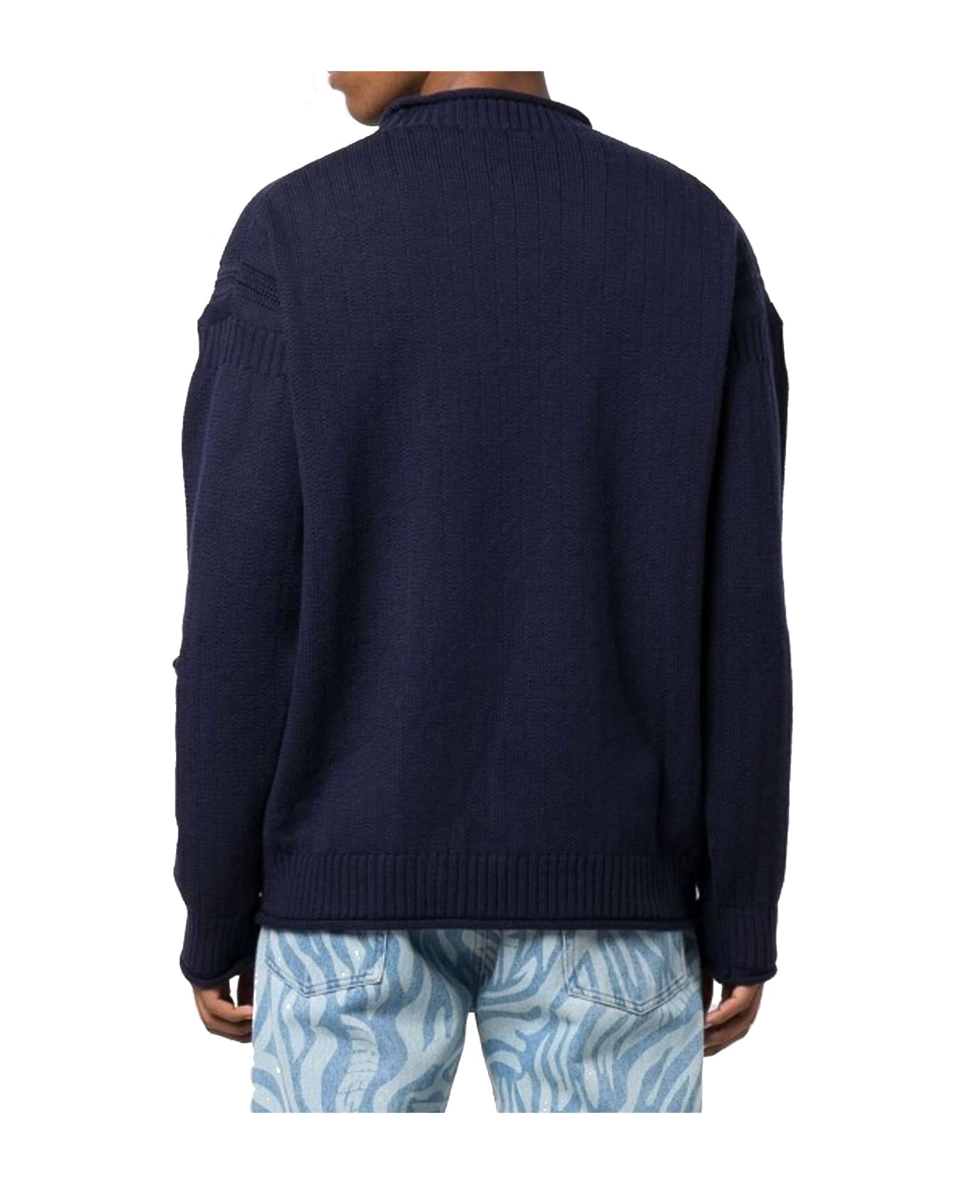 Kenzo Knitted Sweater - Blue ニットウェア