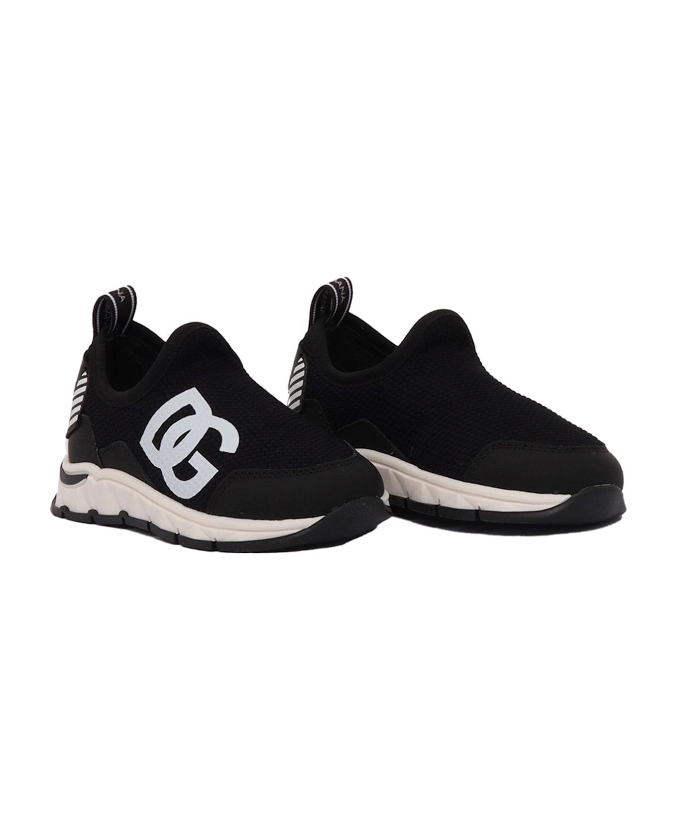 Dolce & Gabbana Low-top Sneakers - BLACK