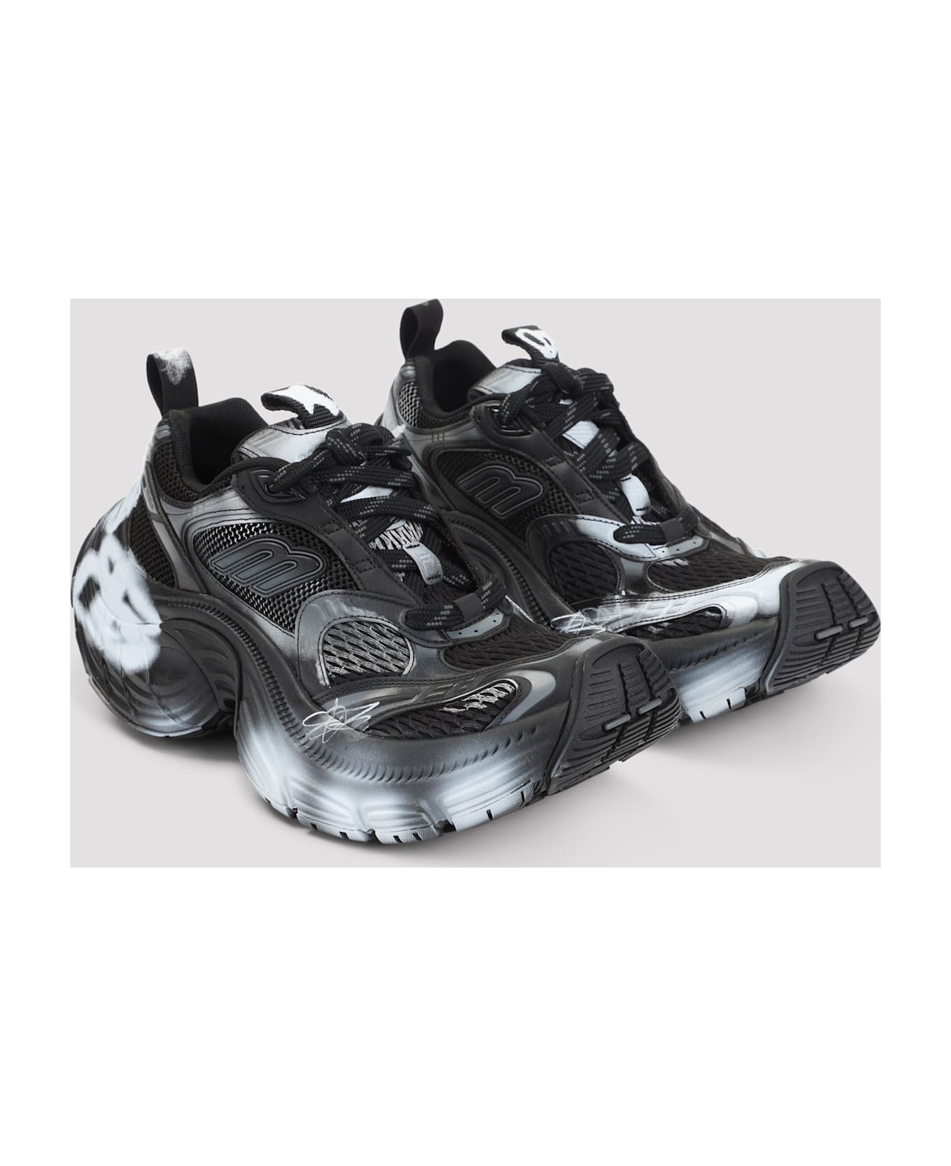 Balenciaga 6xl Sneakers - Black White