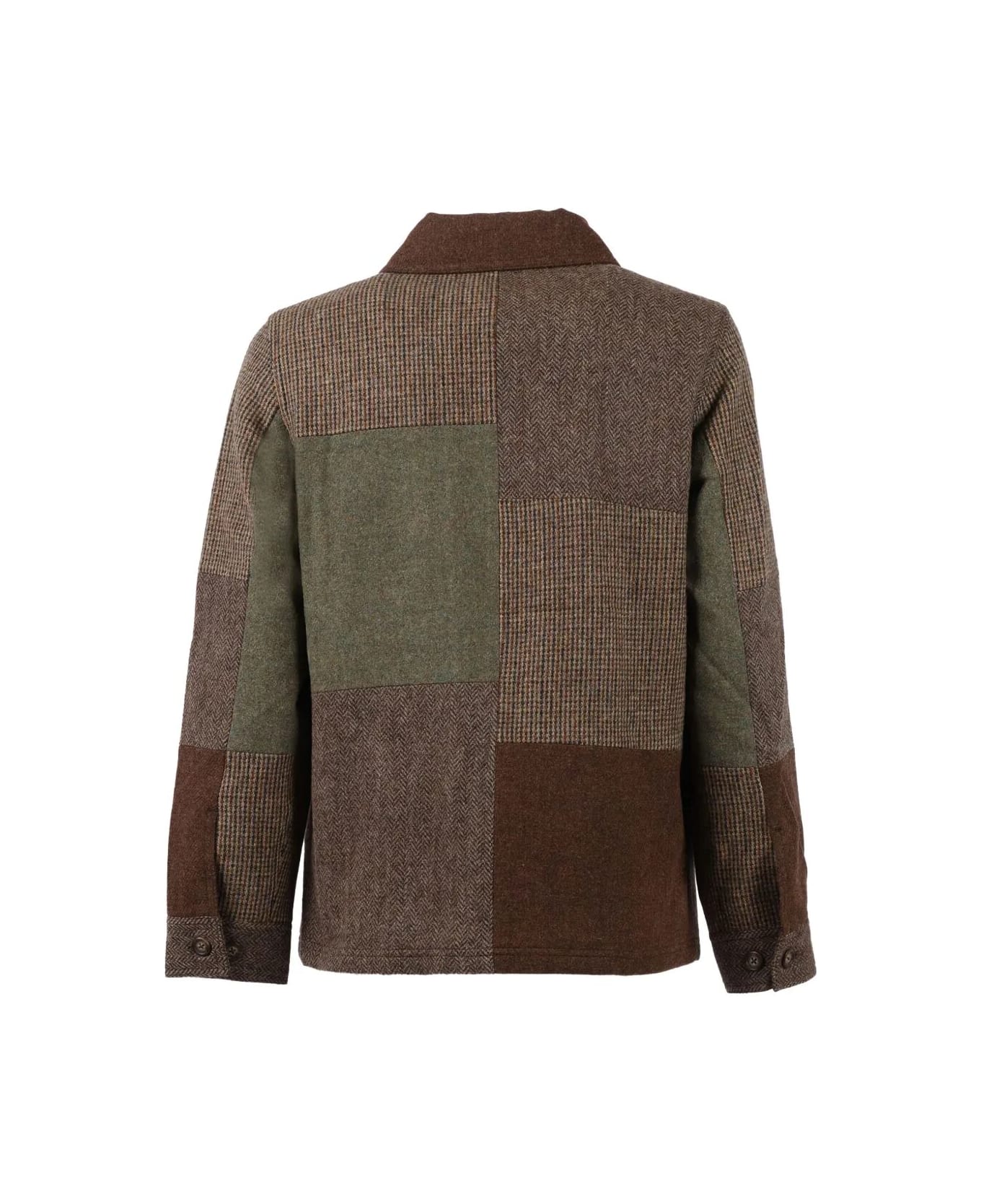 Sebago Dorr Patchwork - Brown Multicolor Che