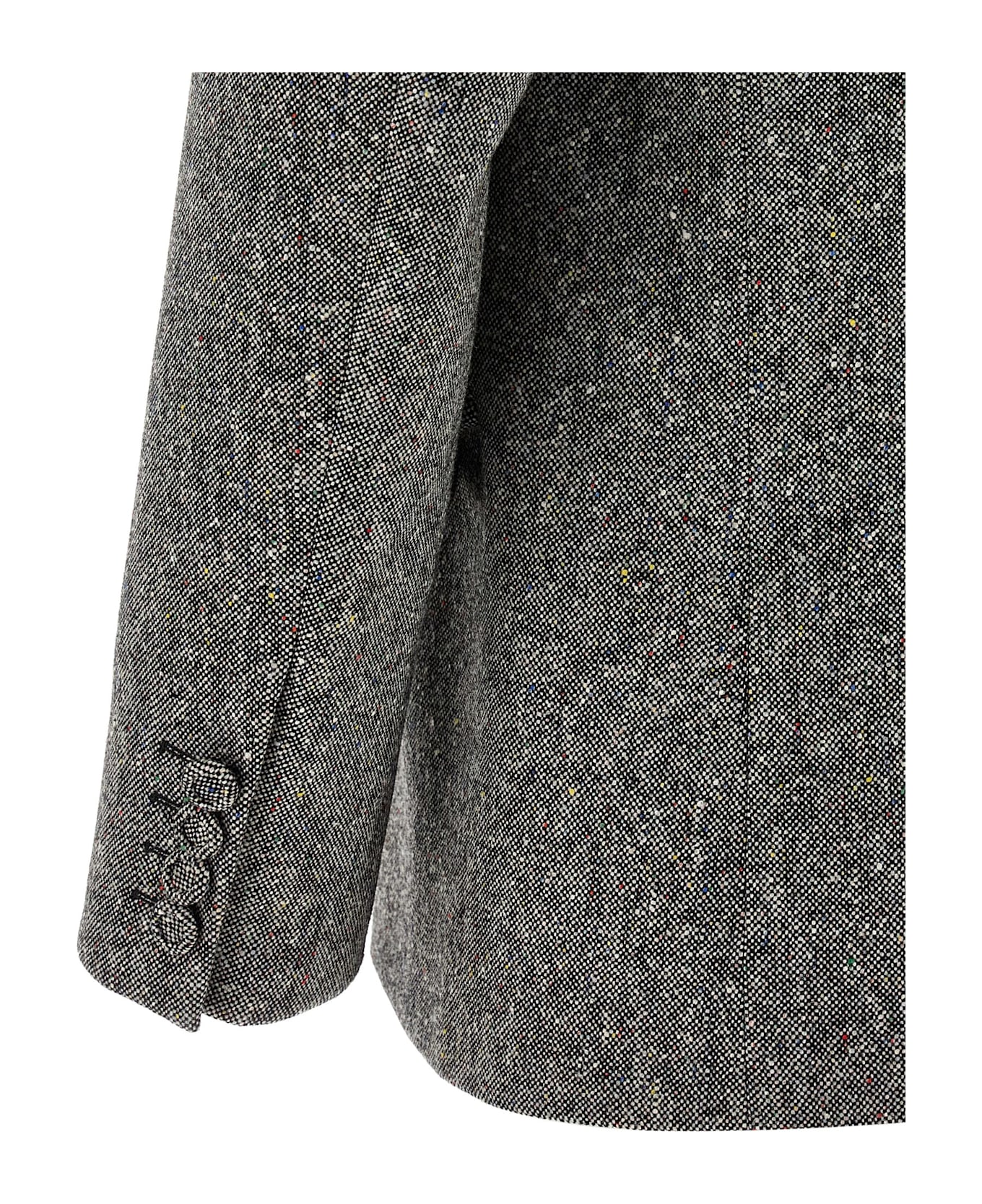 Valentino Garavani Blazer Valentino Garavani Tweed Donegal - Gray