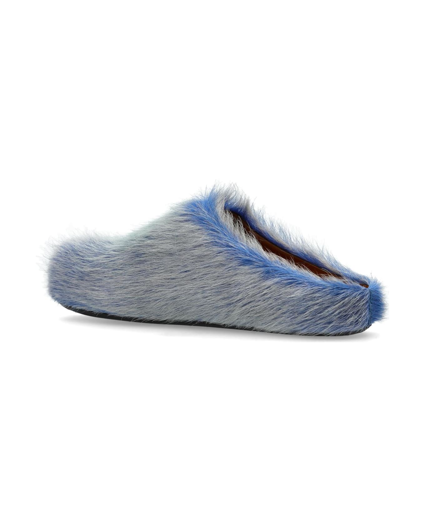 Marni Fur Slippers 
fussbett
 - Blu
