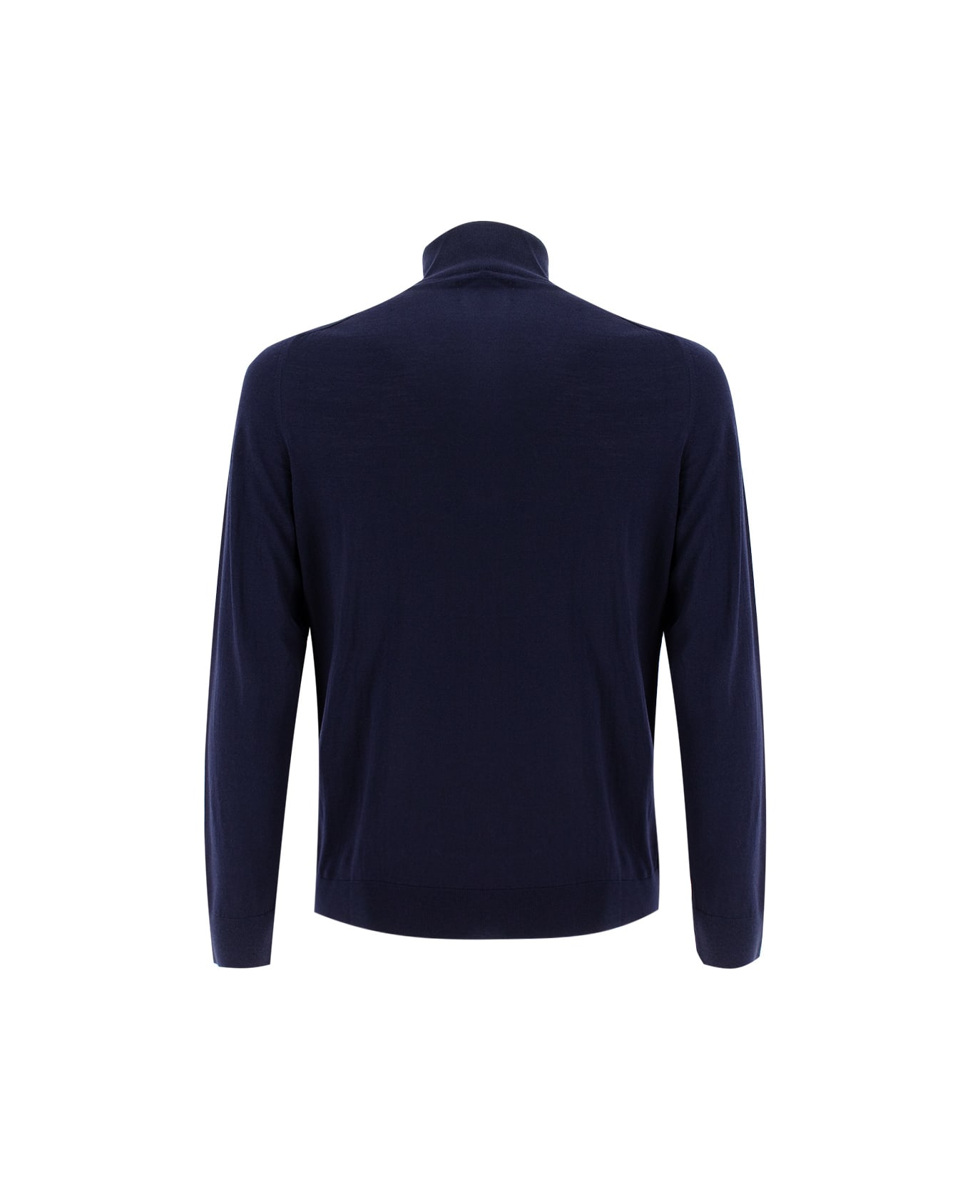 Kiton Sweater - NAVY BLUE